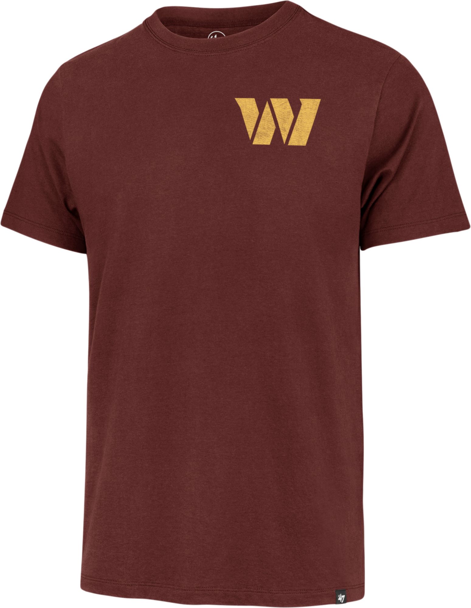 '47 Men's Washington Commanders Back 2 Back Red T-Shirt product image