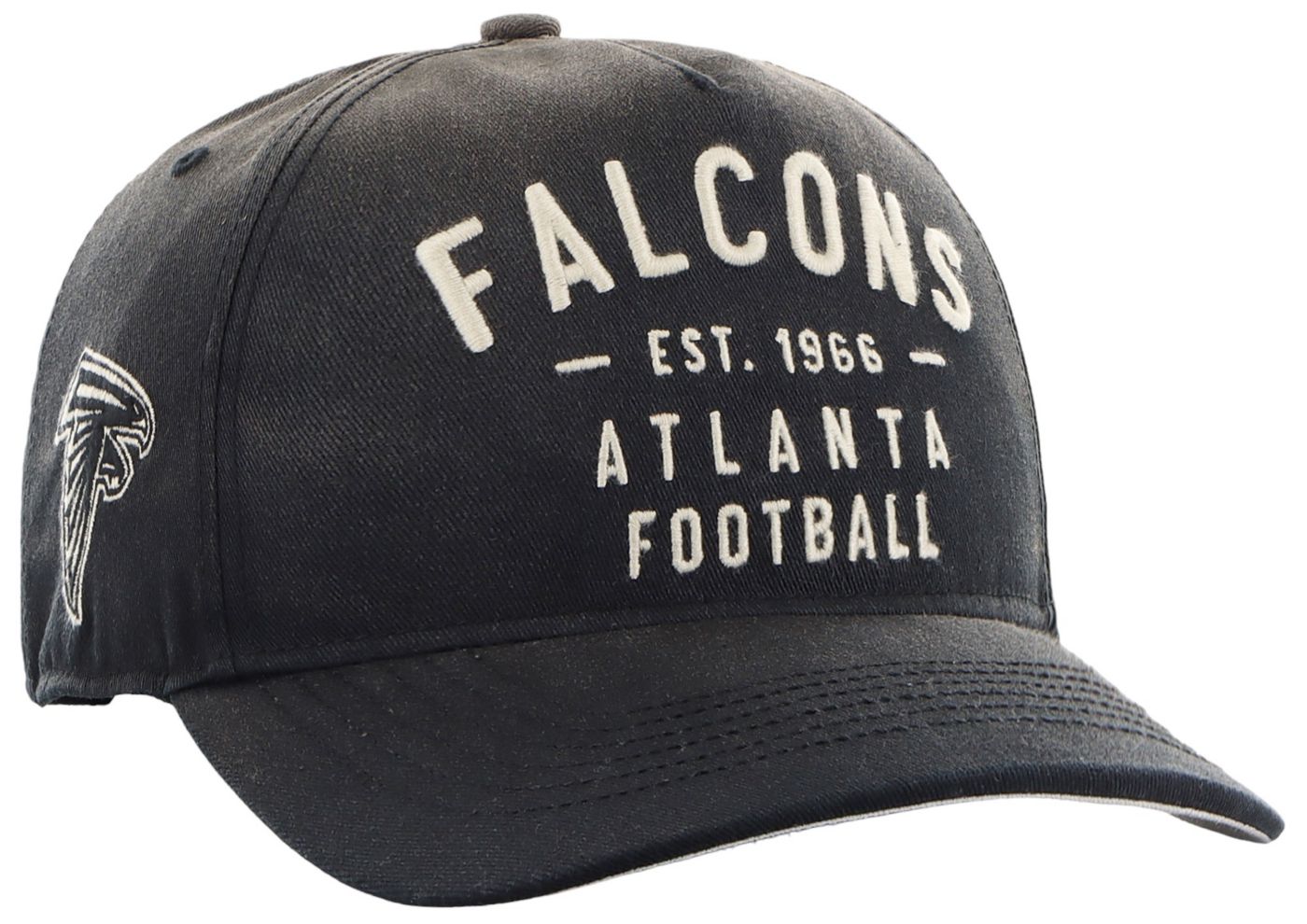 47 Men s Atlanta Falcons Dusted Hitch Black Adjustable Hat Dick s Sporting Goods