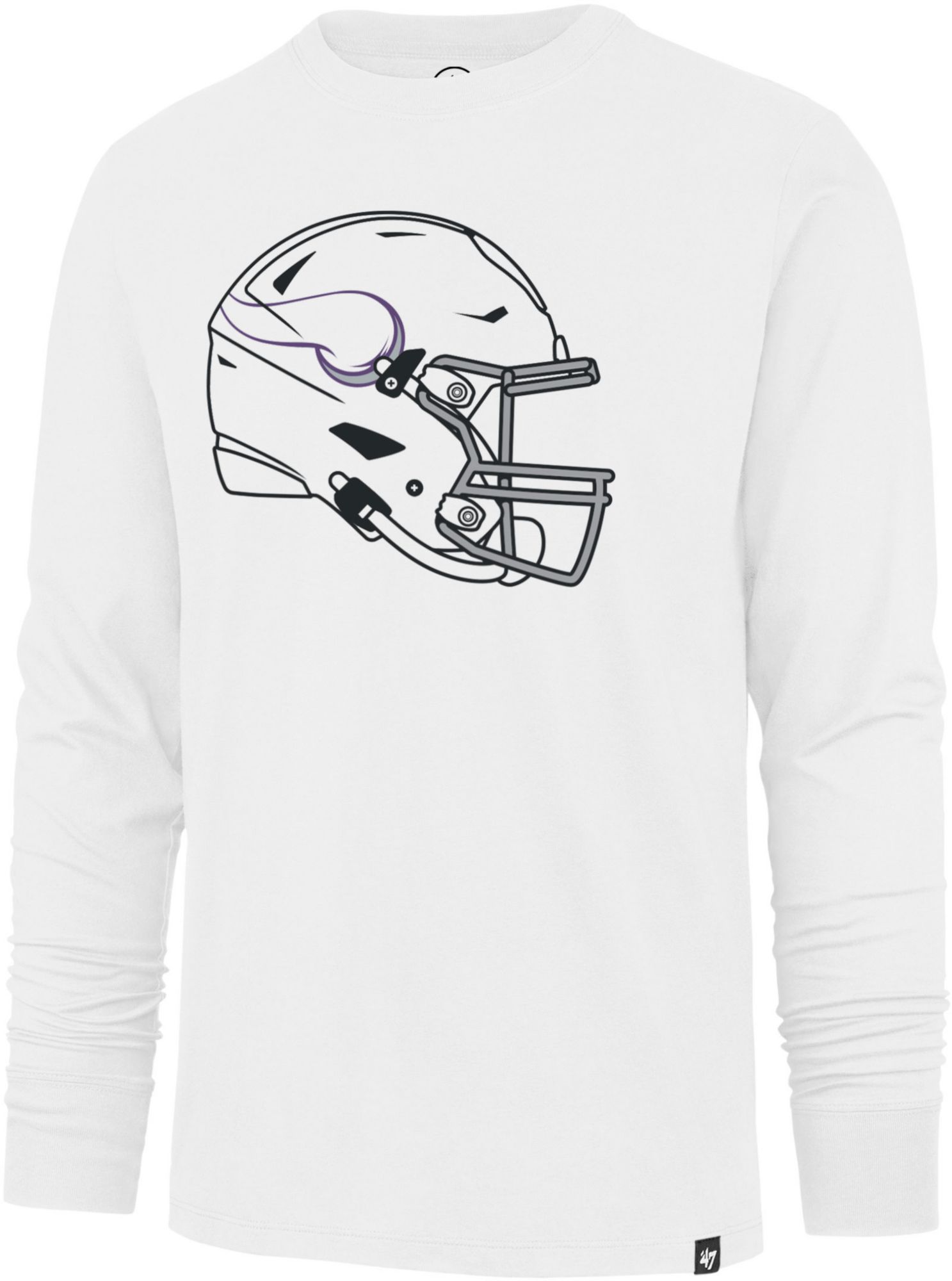 '47 Adult Minnesota Vikings White Wash Imprint T-Shirt product image
