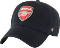 47 Men's Arsenal Black Logo Clean Up Adjustable Hat | Dick's
