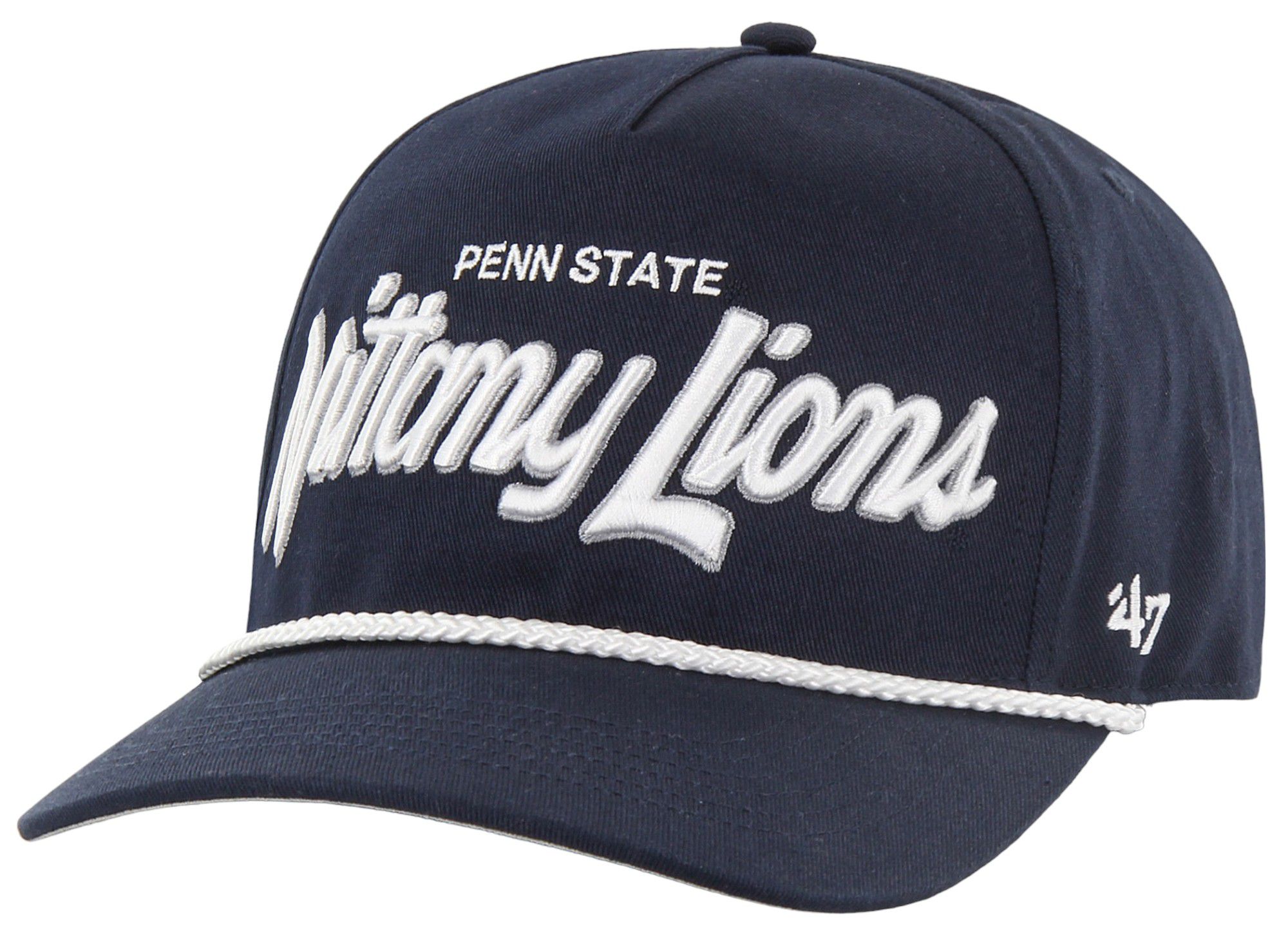 '47 Men's Penn State Nittany Lions Navy Cross Town Hitch Adjustable Hat product image