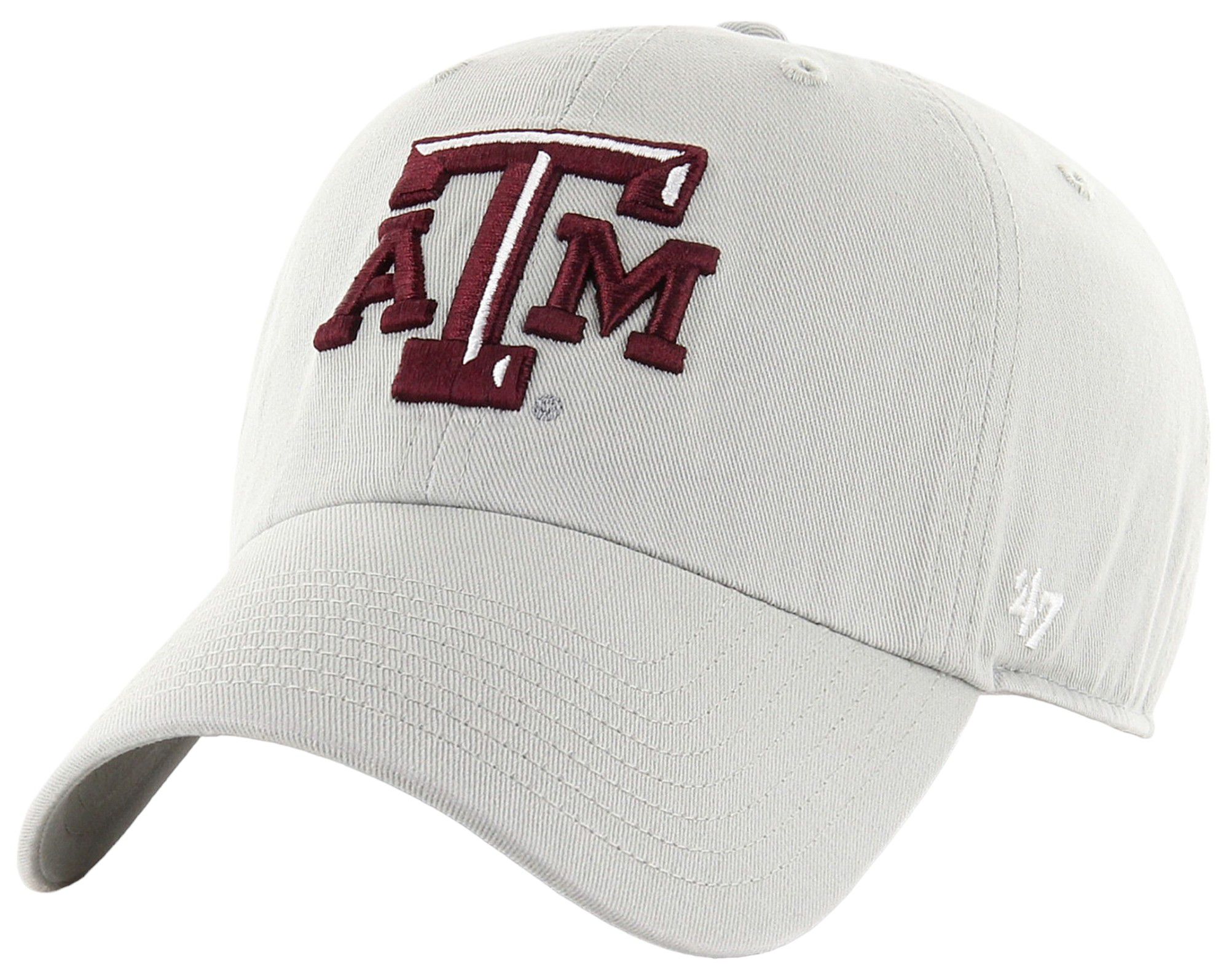 '47 Adult Texas A&M Aggies Gray Clean Up Adjustable Hat product image