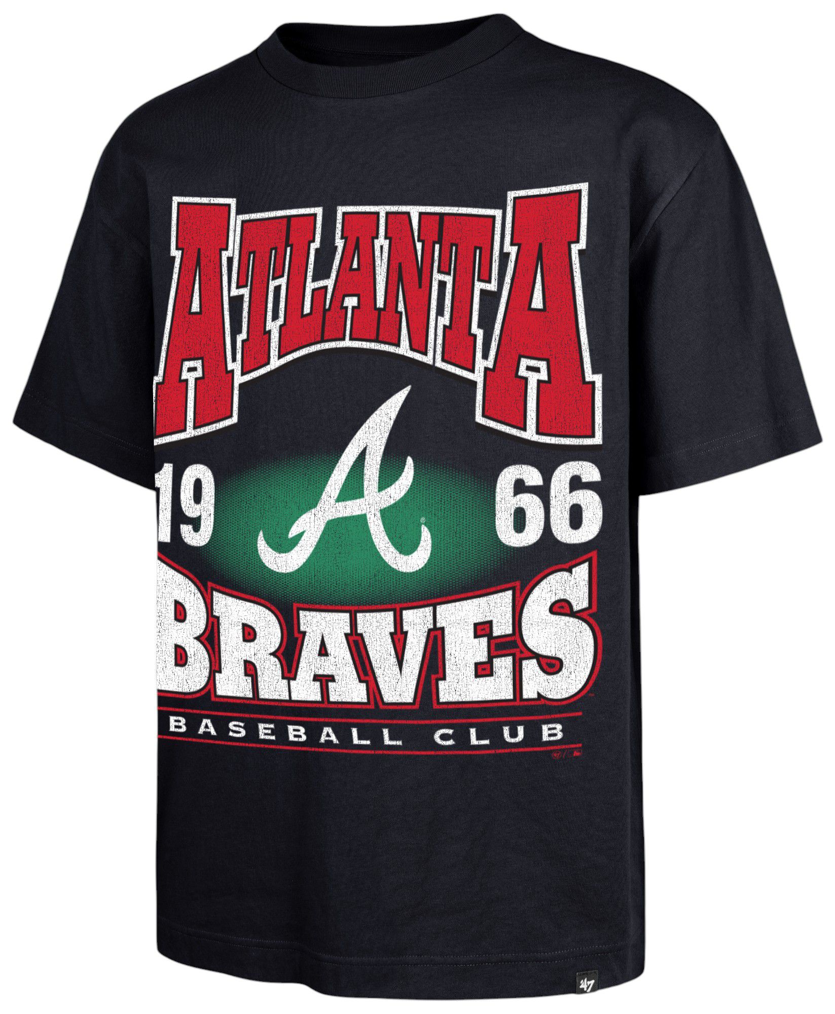 '47 Adult Atlanta Braves Navy Rockem Foundation T-Shirt product image