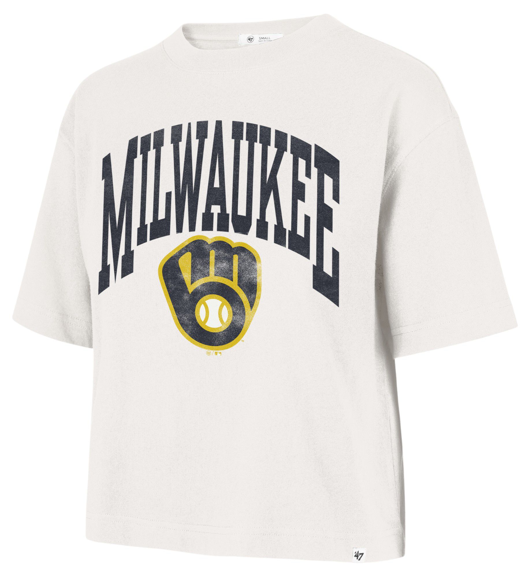 '47 Women's Milwaukee Brewers 2025 Shale T-Shirt product image