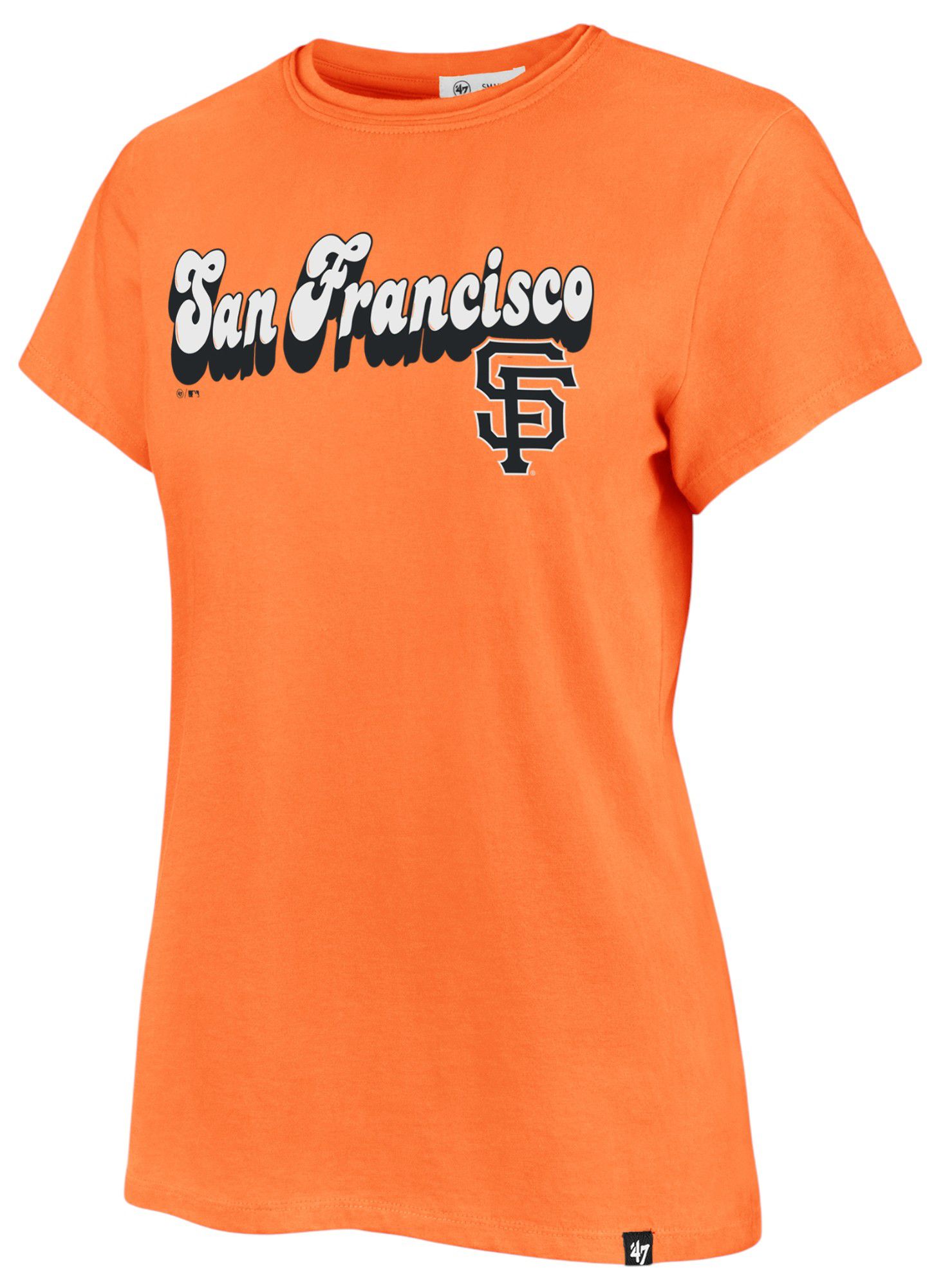 '47 Women's San Francisco Giants Orange Mystic Frankie T-Shirt product image