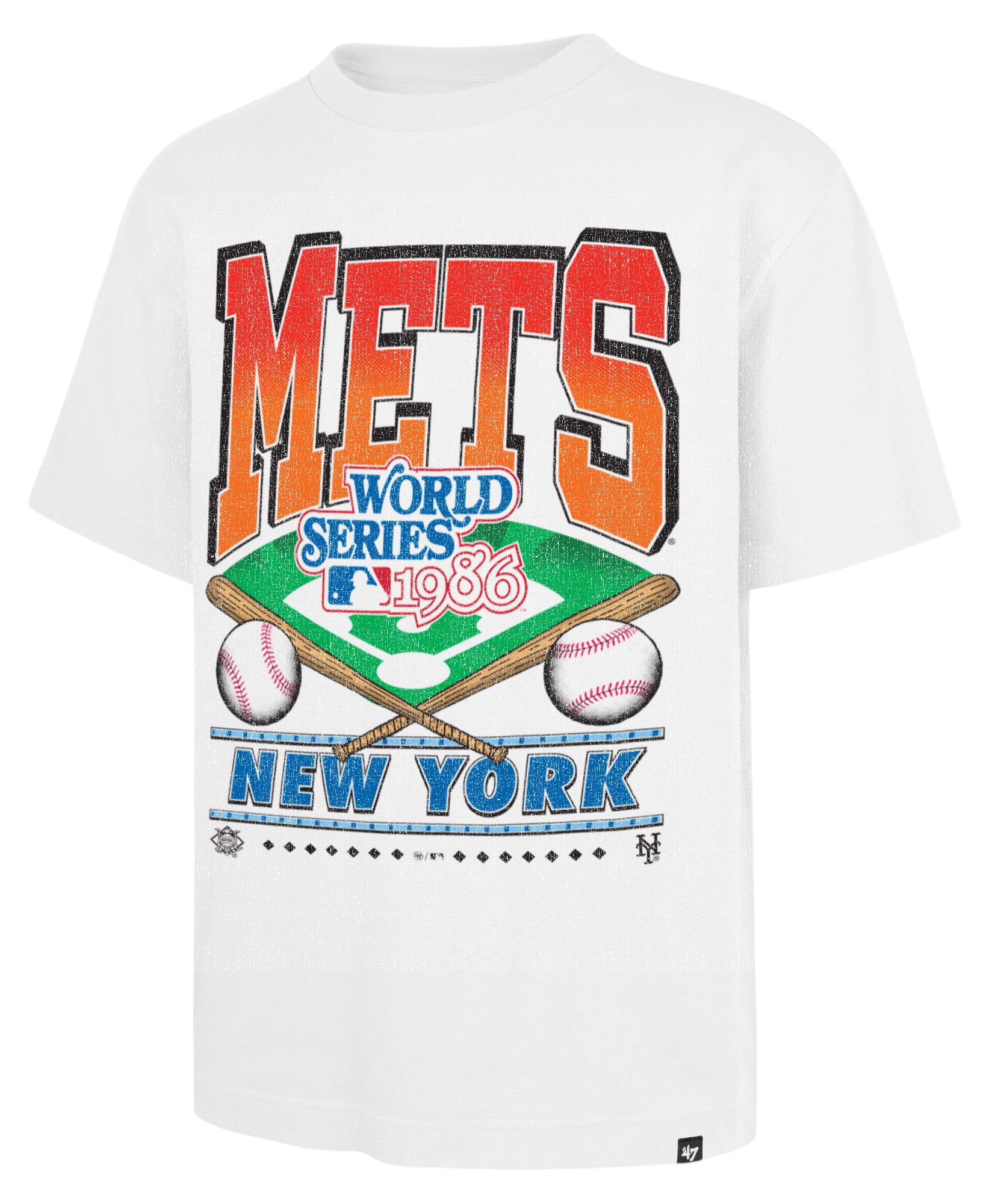 '47 Adult New York Mets White Foundation All Star Game T-Shirt product image