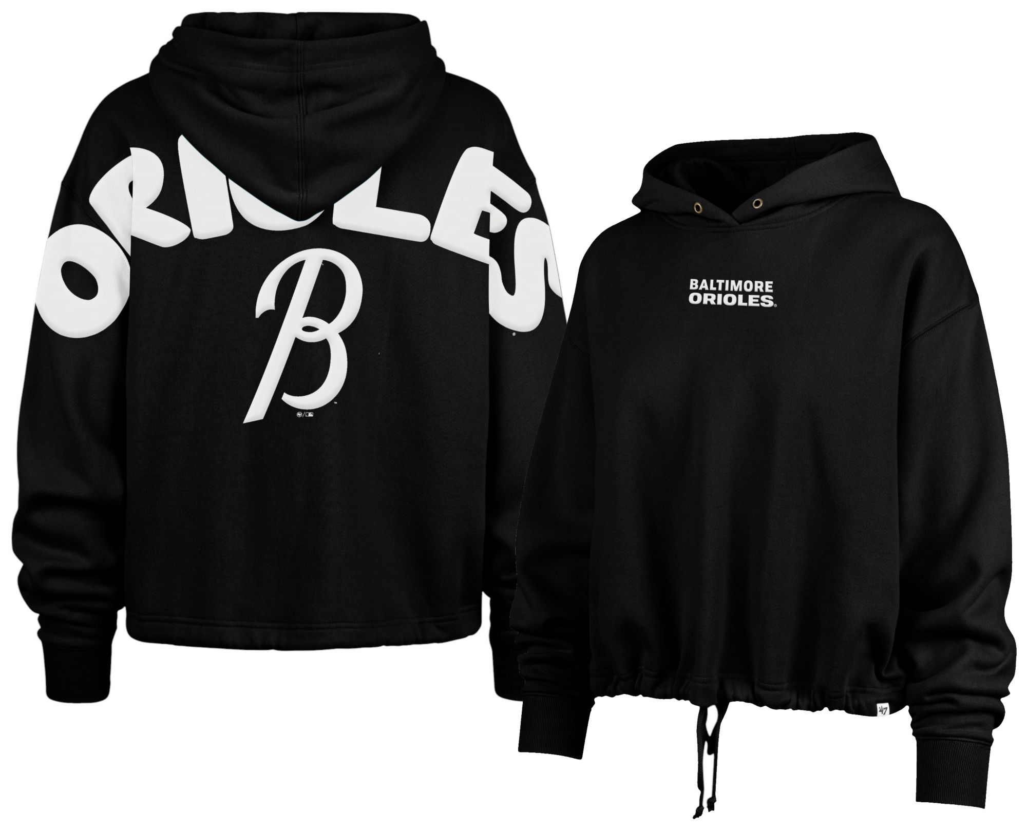 47 Women's Baltimore Orioles City Connect Venice Black Hoodie product image