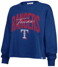 '47 Women's Texas Rangers Sydney Royal Long Sleeve T-Shirt
