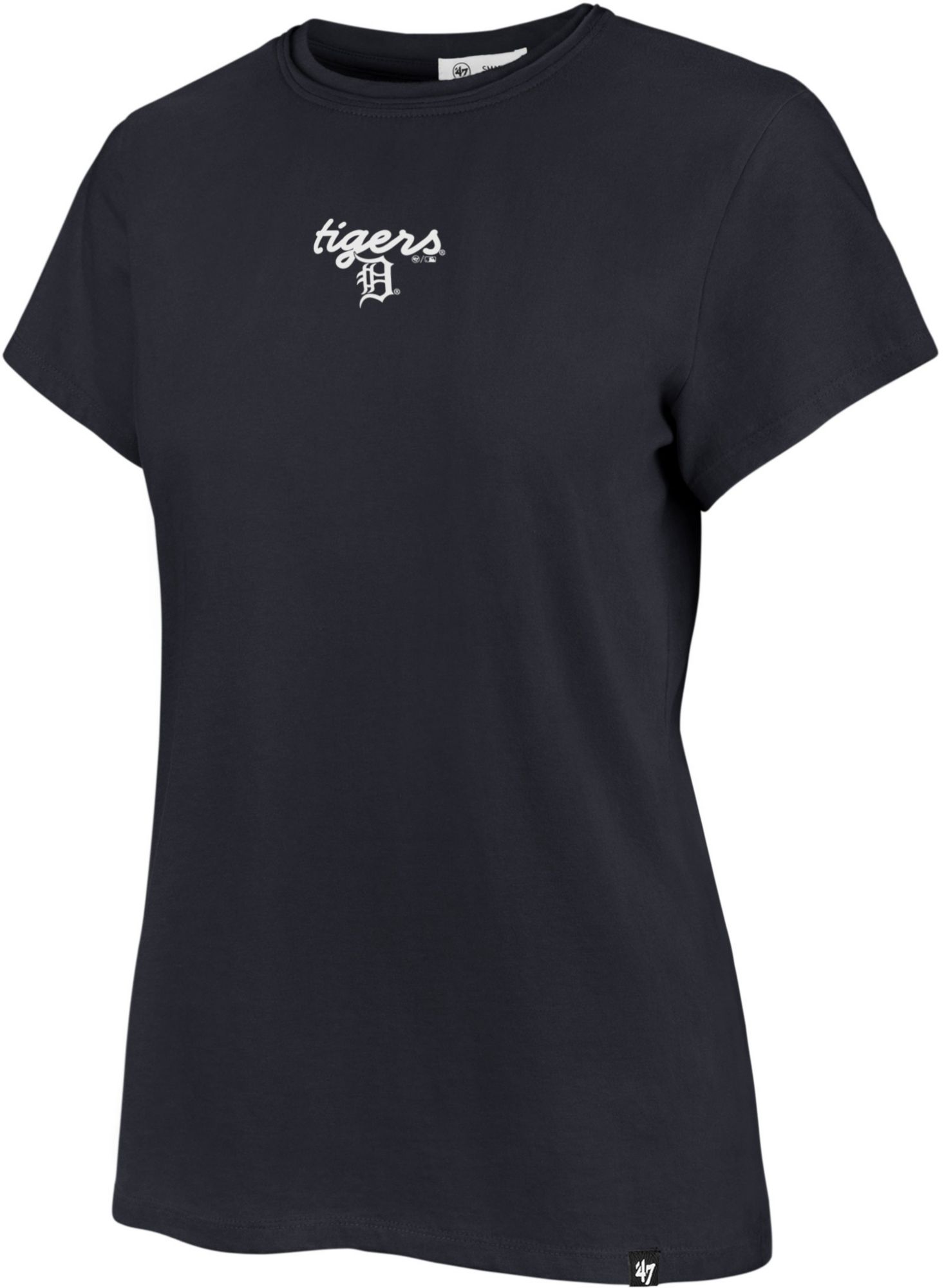 '47 Women's Detroit Tigers Navy Script Franklin T-Shirt product image