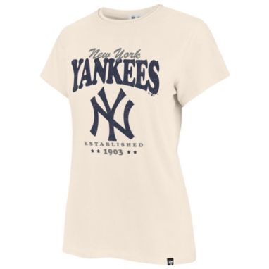 sorry, '47 Women's New York Yankees Cream Rally Cry Frankie T-Shirt is currently out of stock