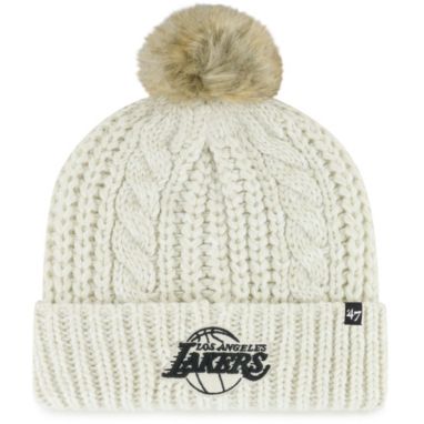 sorry, '47 Women's Los Angeles Lakers Meeko White Cuffed Knit Hat is currently out of stock