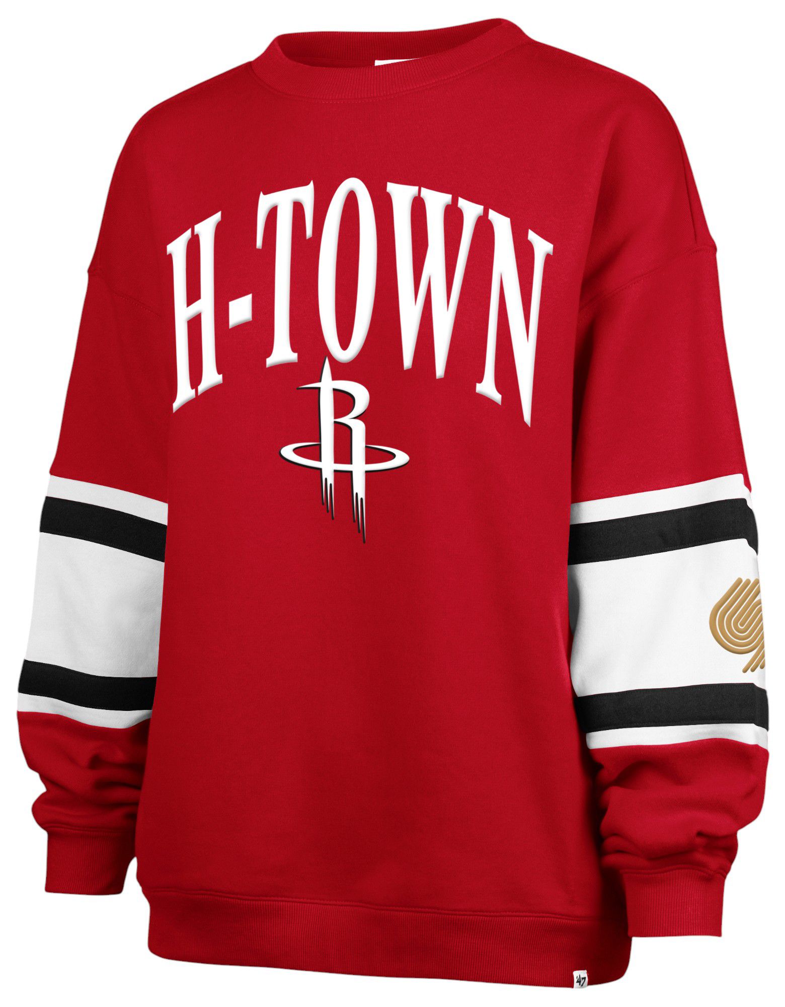 '47 Women's 2024-25 City Edition Houston Rockets Steadfast Crewneck Sweatshirt product image