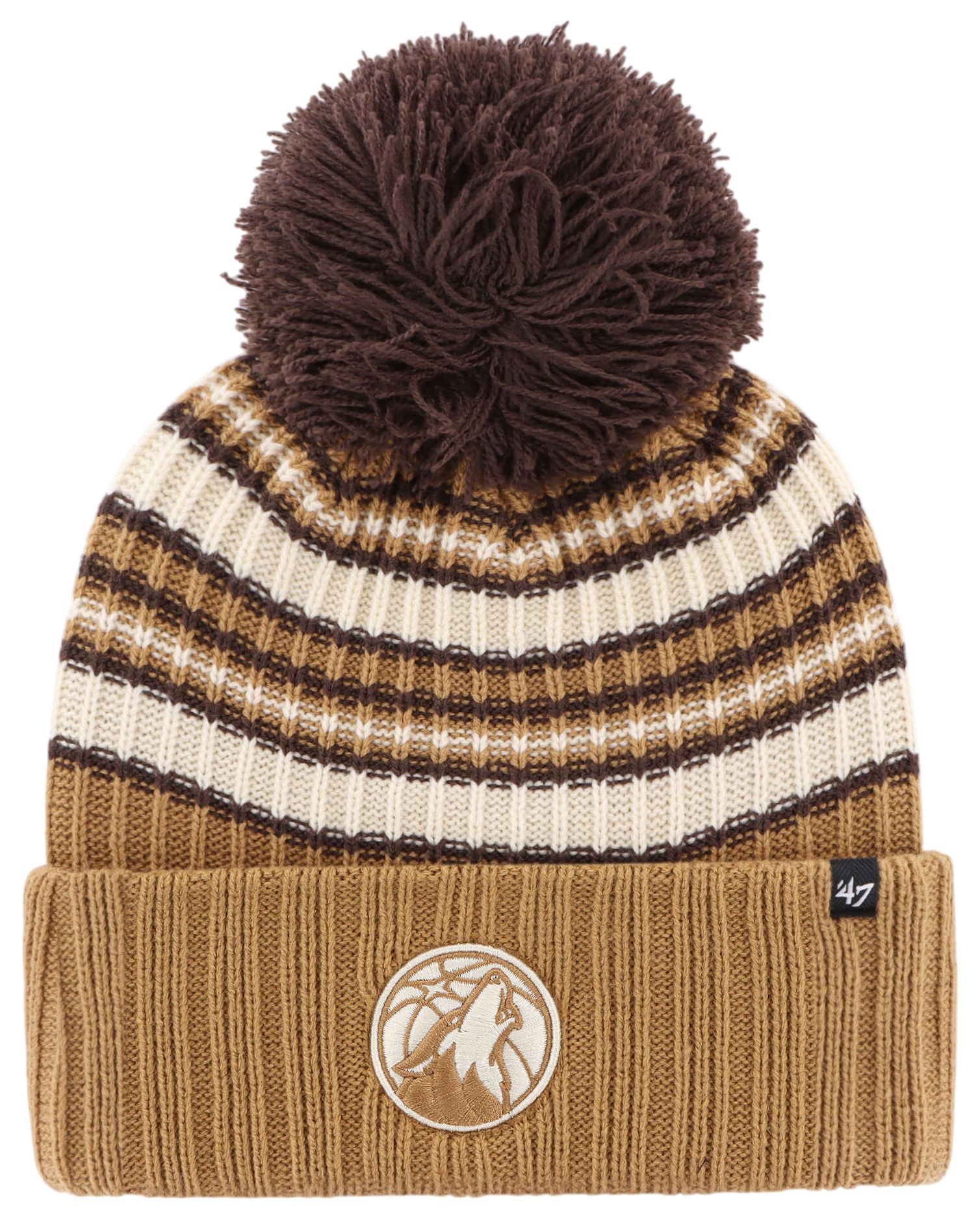 '47 Women's Minnesota Timberwolves Espresso Cuff Knit product image