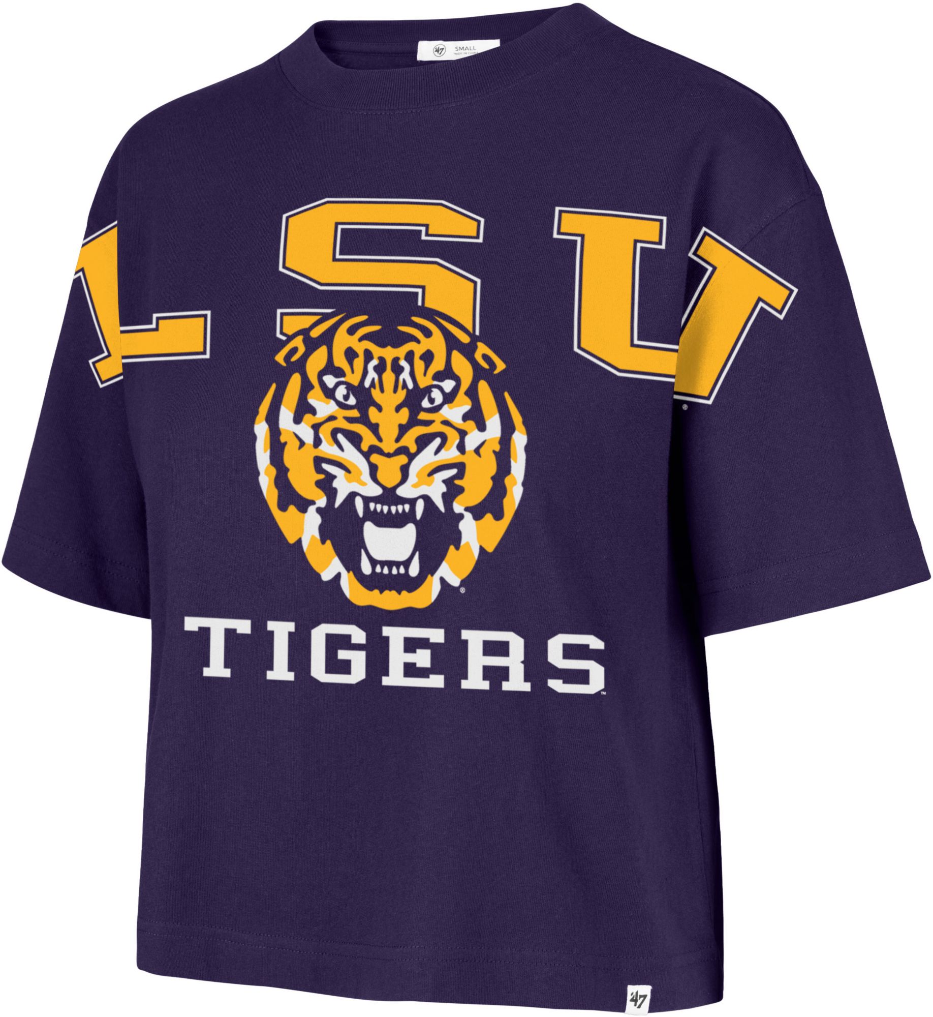 '47 Women's LSU Tigers Purple Outreach T-Shirt product image