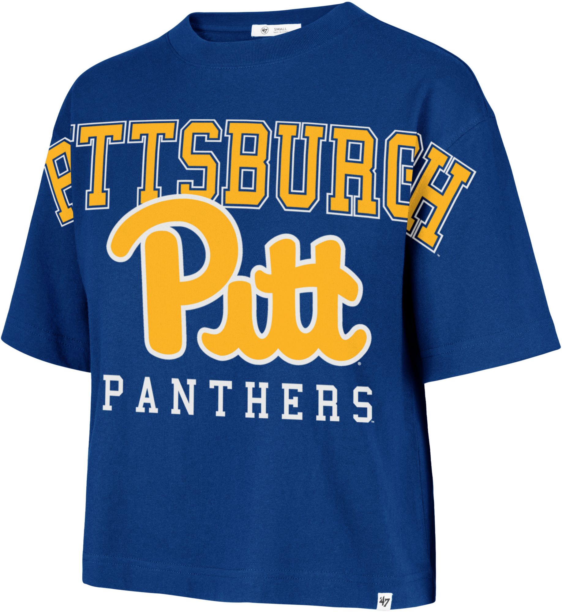 '47 Women's Pitt Panthers Royal Outreach T-Shirt product image