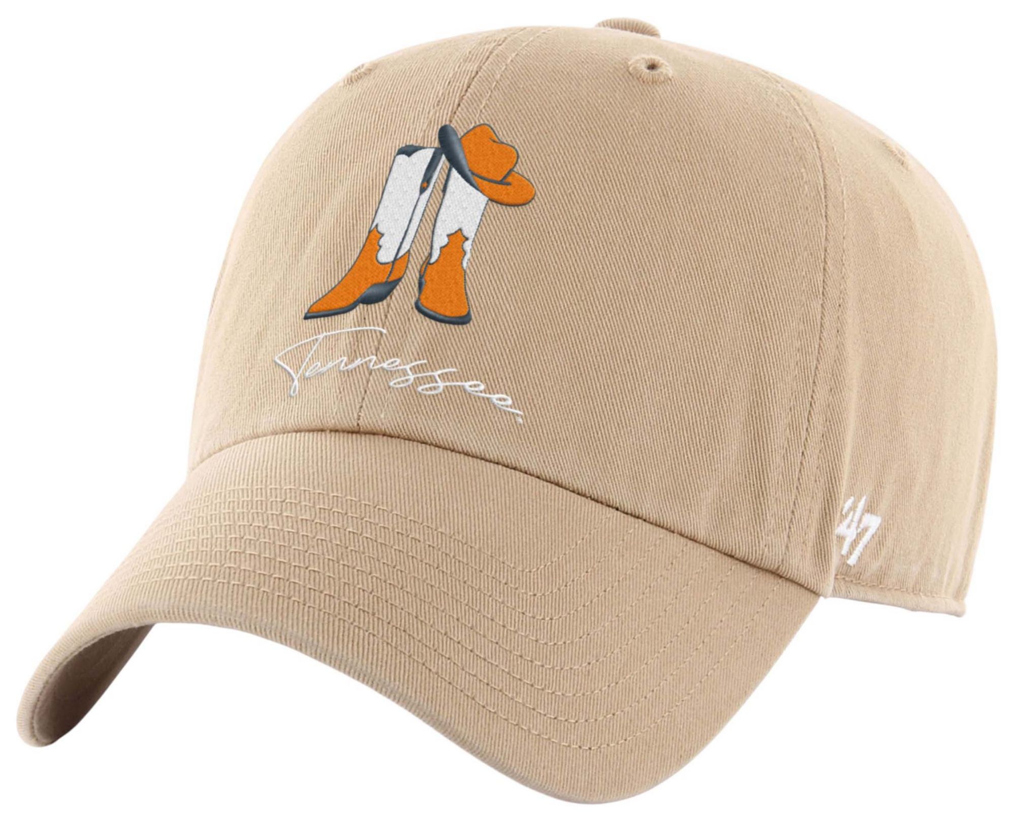'47 Women's Tennessee Volunteers Khaki Boots Clean Up Adjustable Hat product image