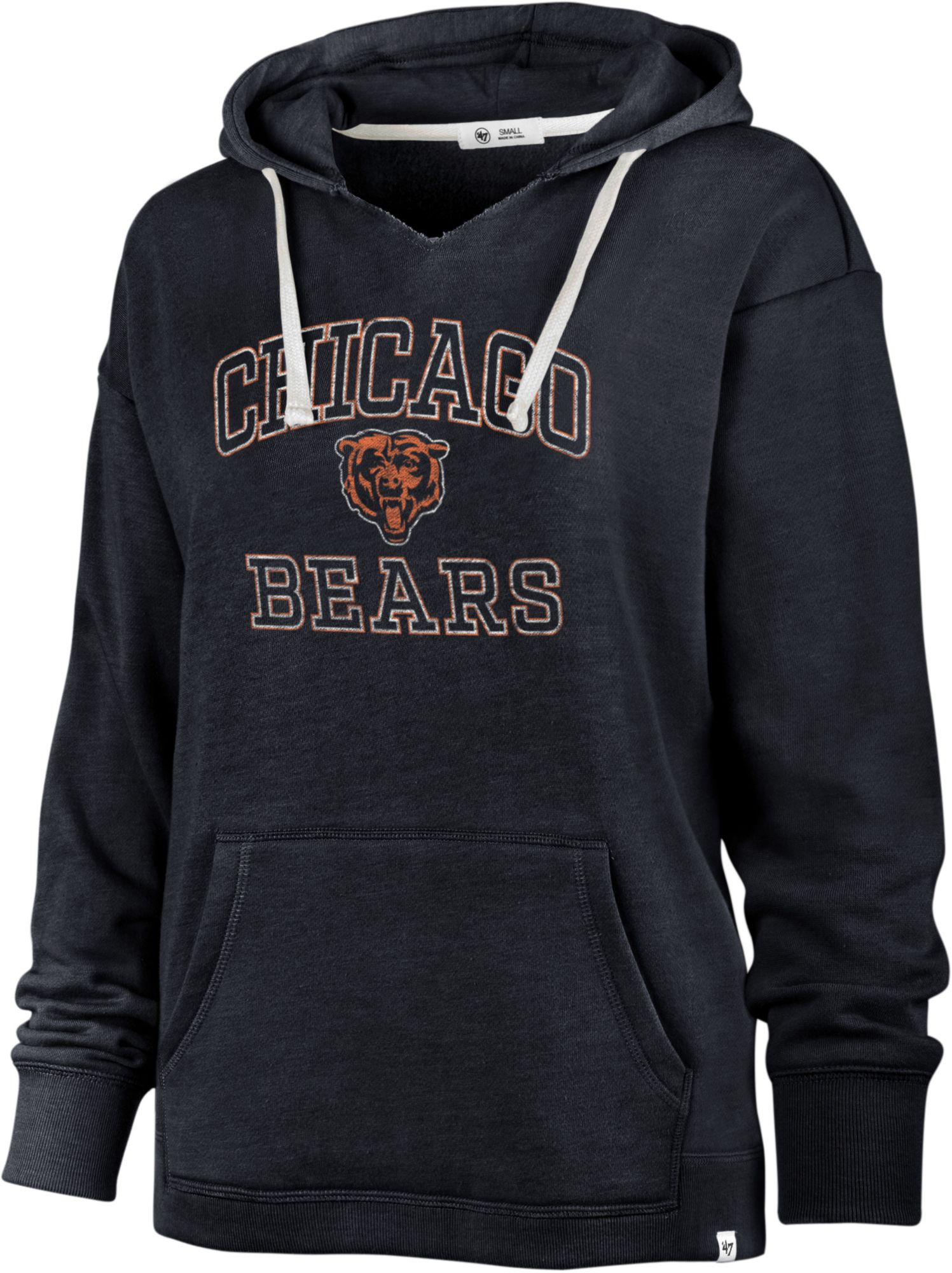 '47 Women's Chicago Bears Clarity Atlas Blue Pullover Hoodie product image
