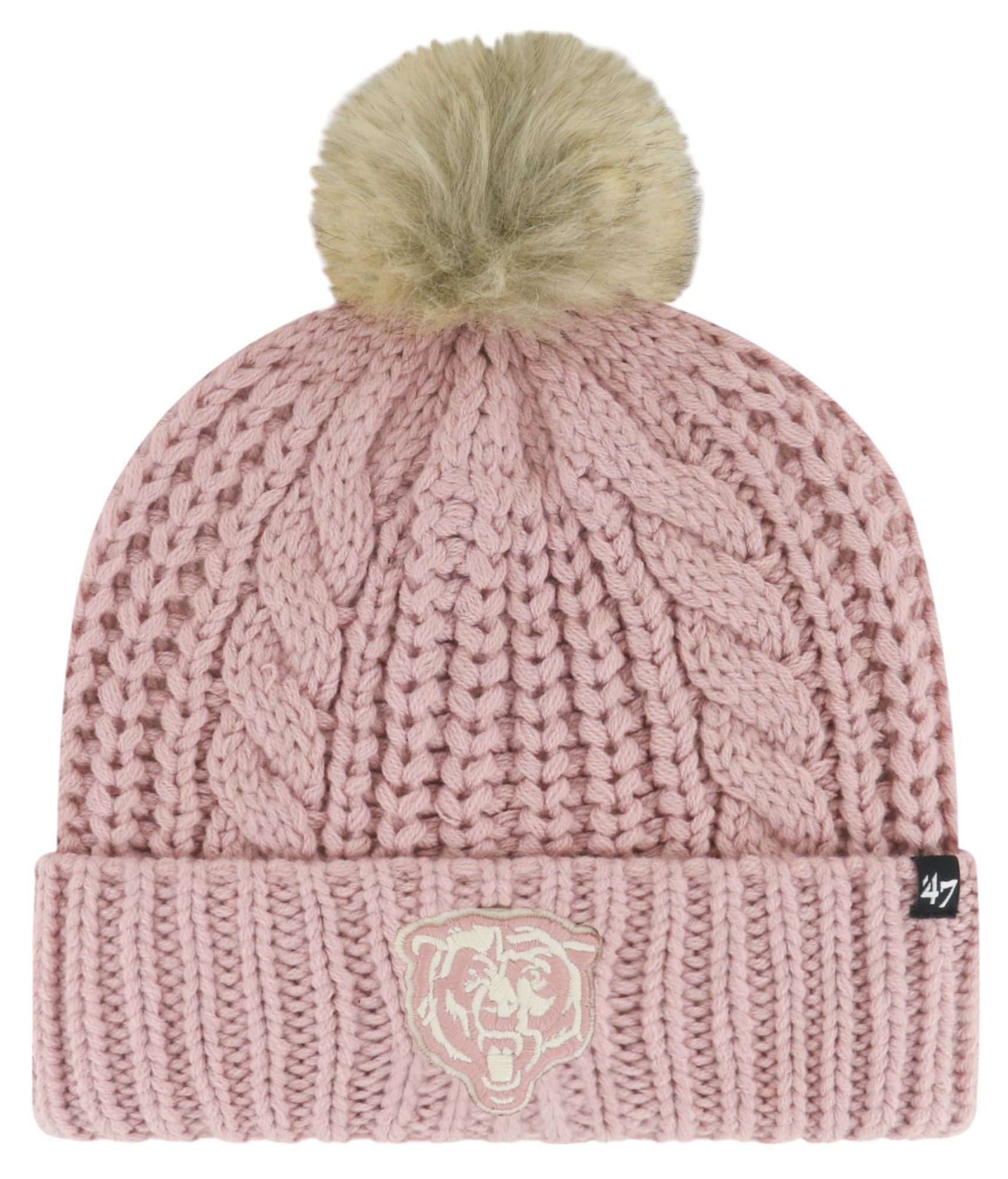 '47 Women's Chicago Bears Meeko Dusty Rose Beanie product image