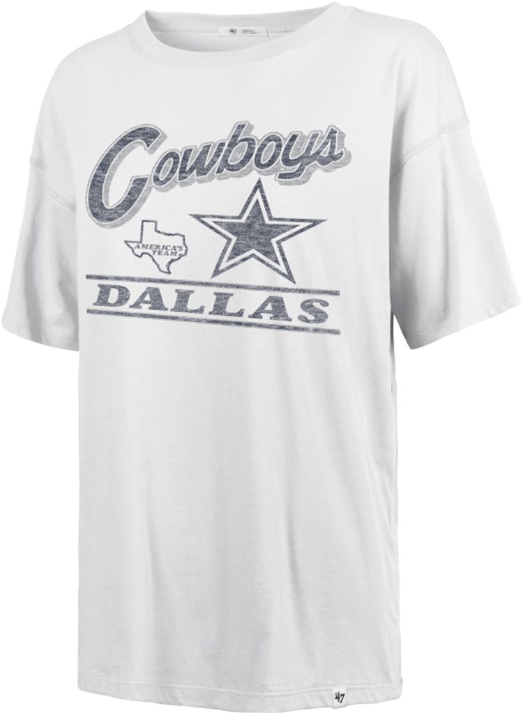 '47 Women's Dallas Cowboys Flyby Sadie White T-Shirt product image