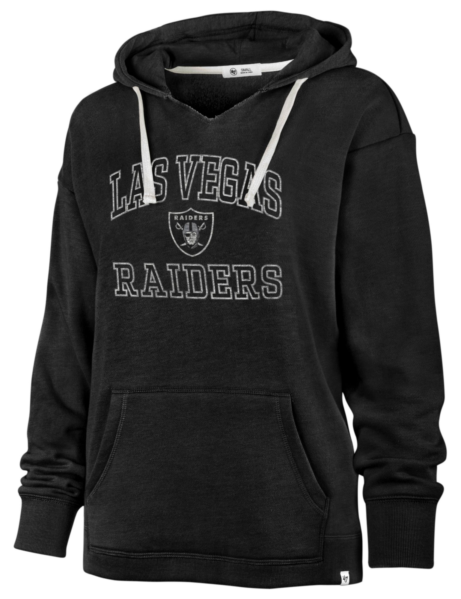 '47 Women's Las Vegas Raiders Clarity Black Pullover Hoodie product image