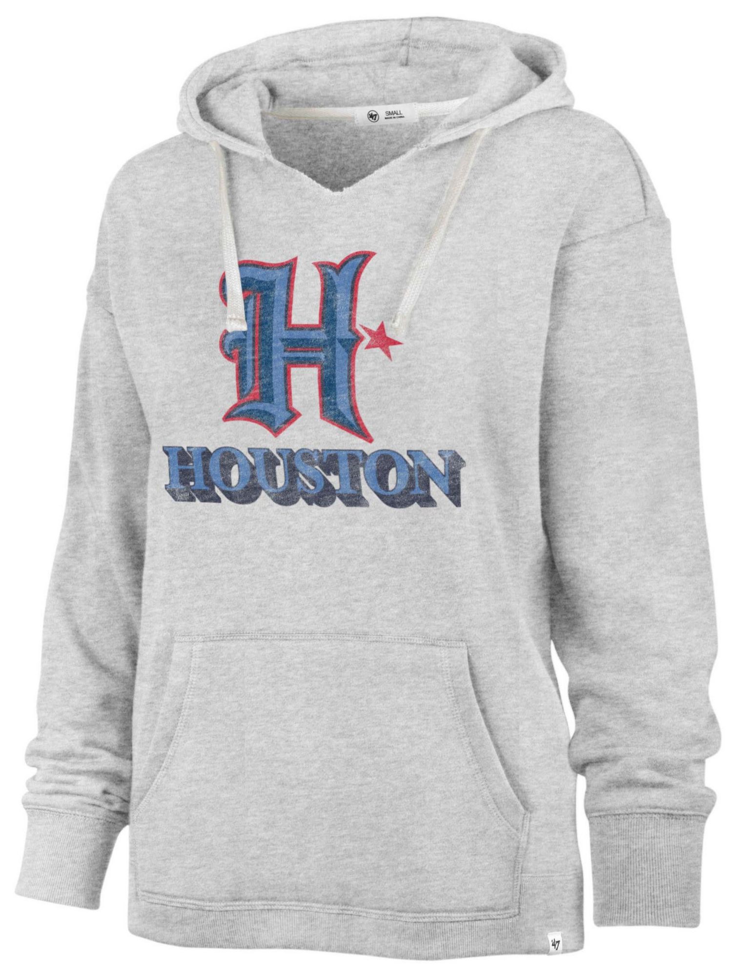 '47 Women's Houston Texans Grey Standout Hoodie product image
