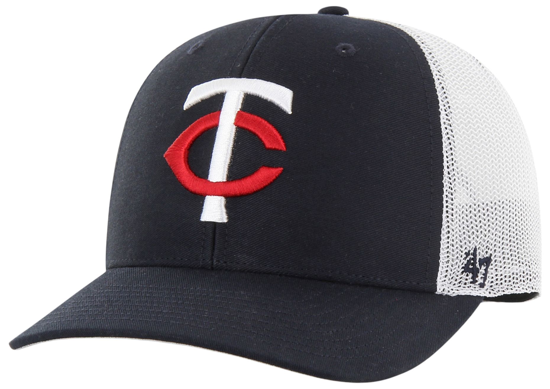 '47 Youth Minnesota Twins Navy Trucker Adjustable Hat product image