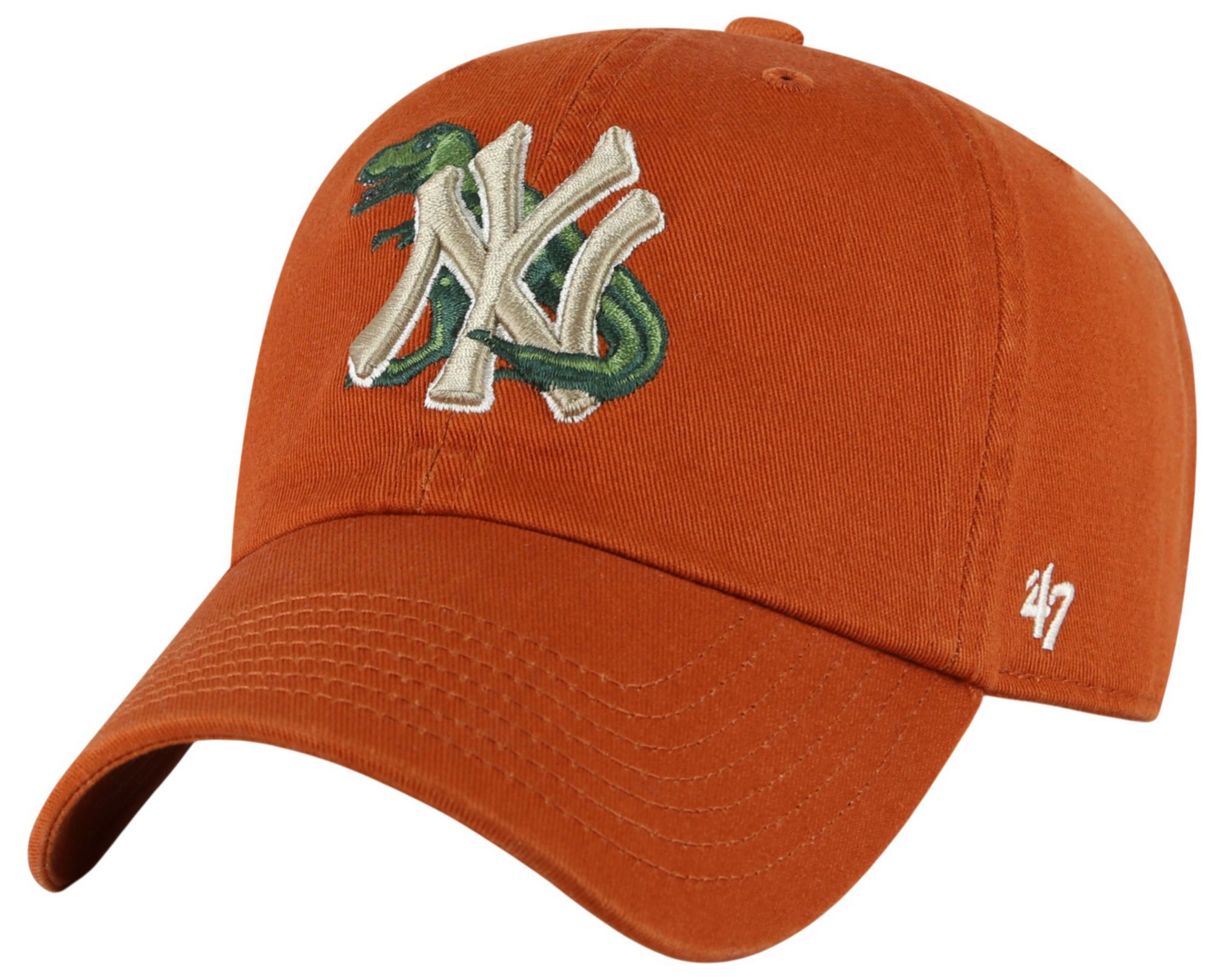 '47 Youth New York Yankees Orange Critter Clean Up Hat product image