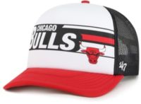 '47 Youth Chicago Bulls Stack Line Trucker Adjustable Hat