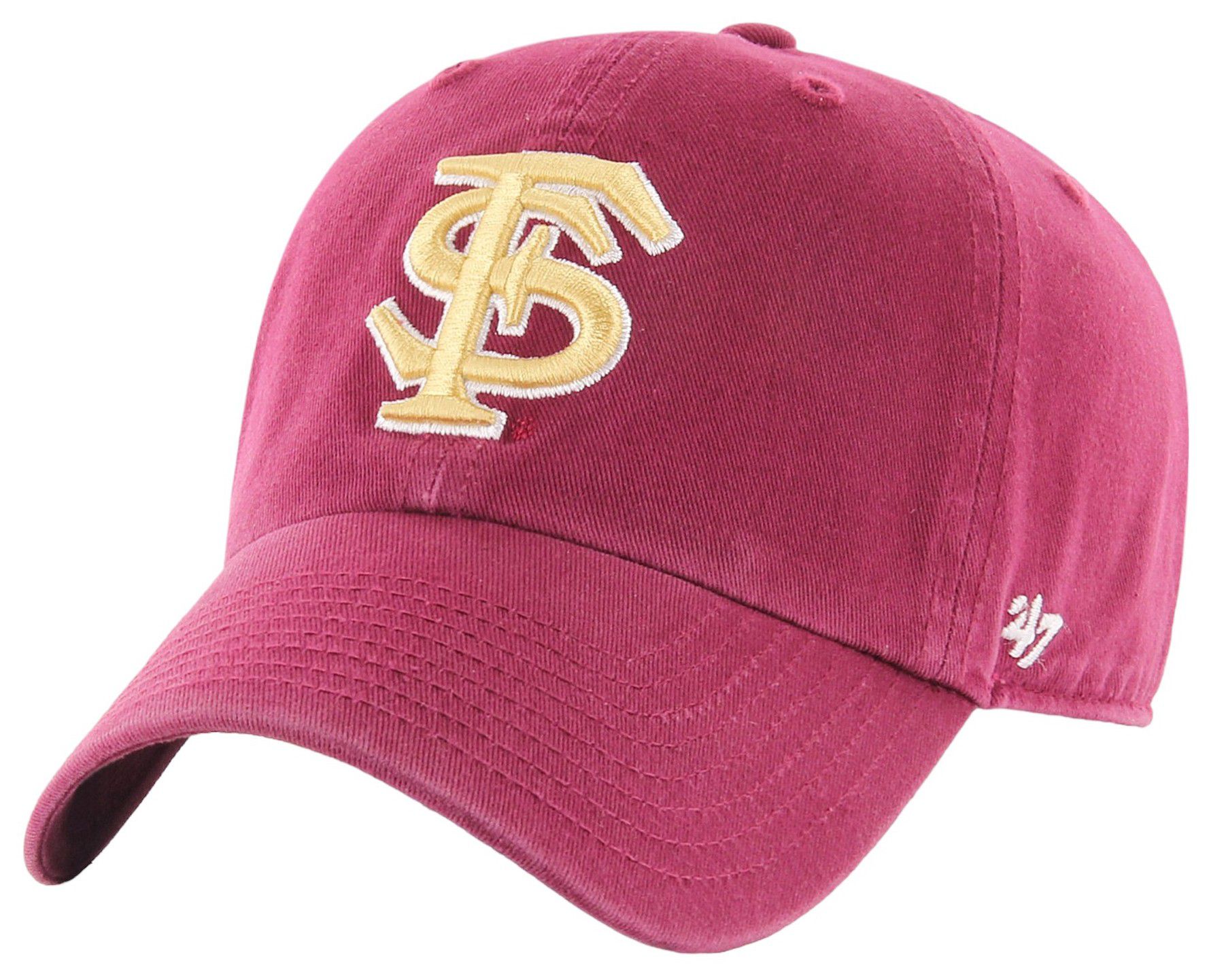 '47 Youth Cardinal Florida State Seminoles Clean Up Adjustable Hat product image