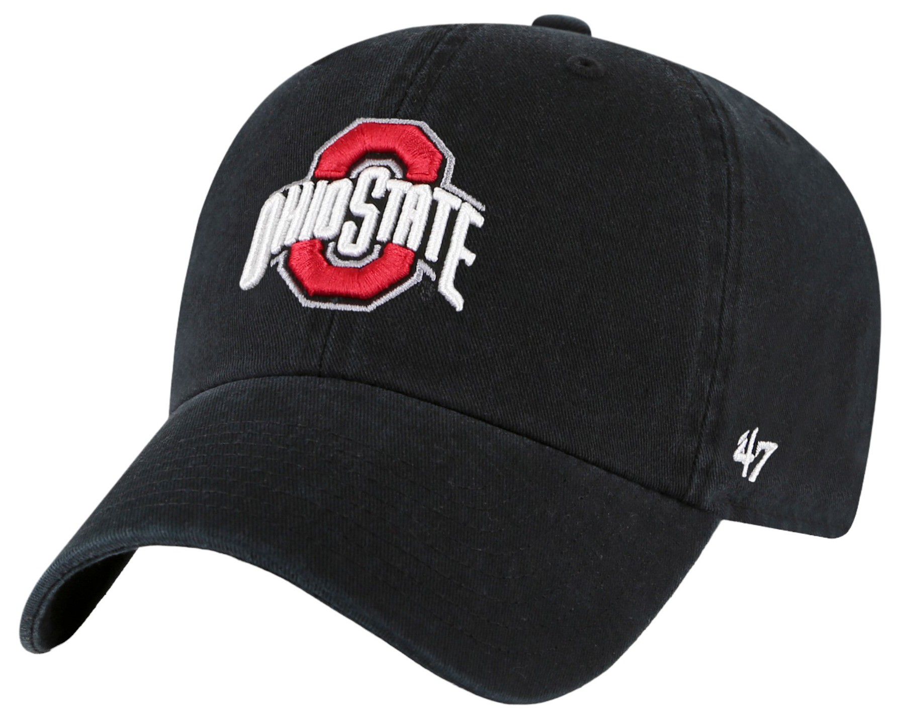 '47 Youth Black Ohio State Buckeyes Clean Up Adjustable Hat product image