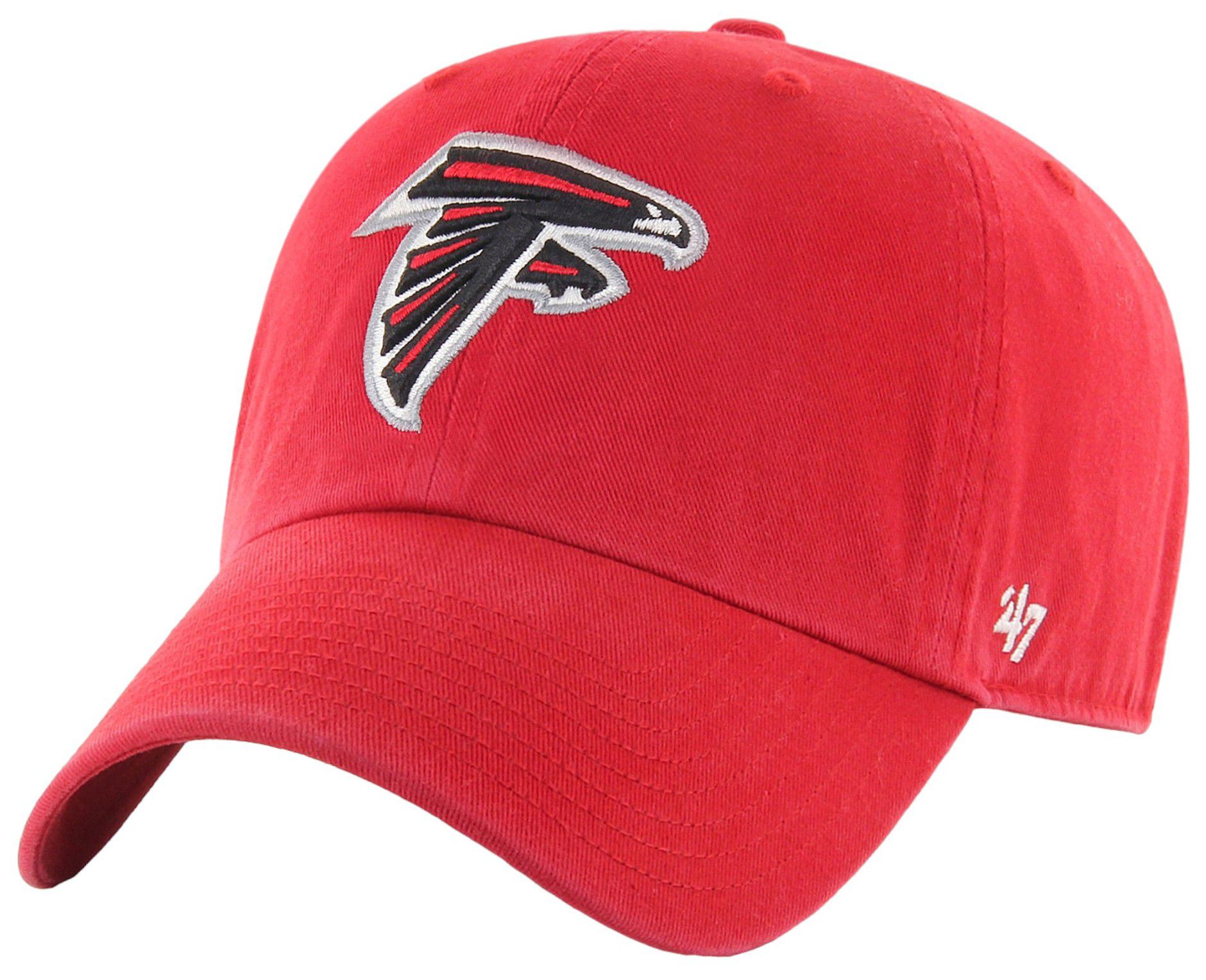 '47 Youth Atlanta Falcons Red Clean Up Adjustable Hat product image