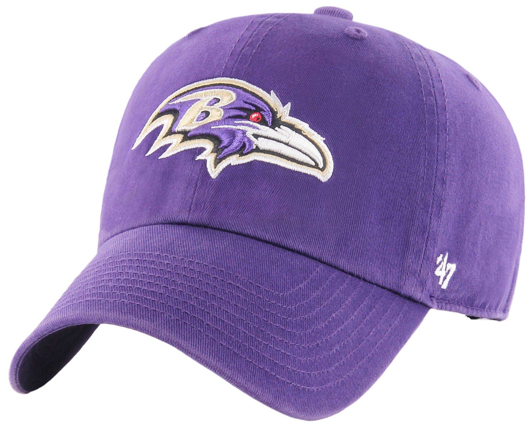 '47 Youth Baltimore Ravens Purple Clean Up Adjustable Hat product image