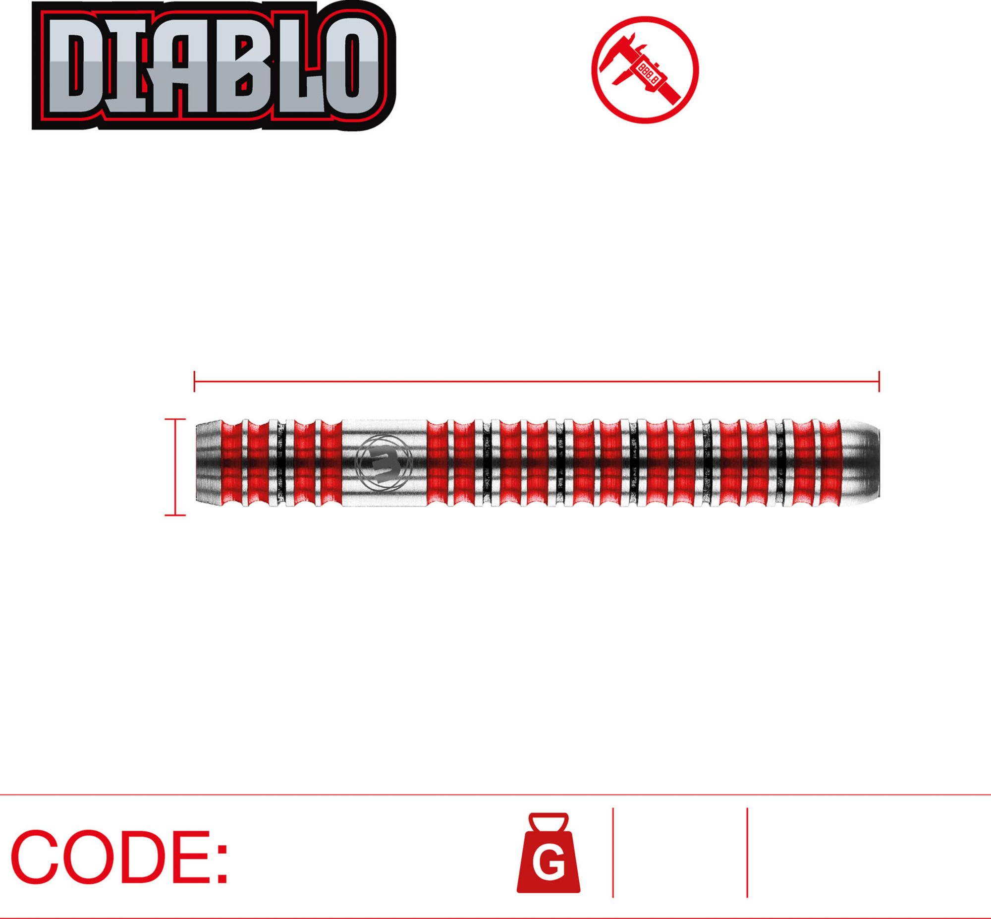 WINMAU Diablo Darts product image