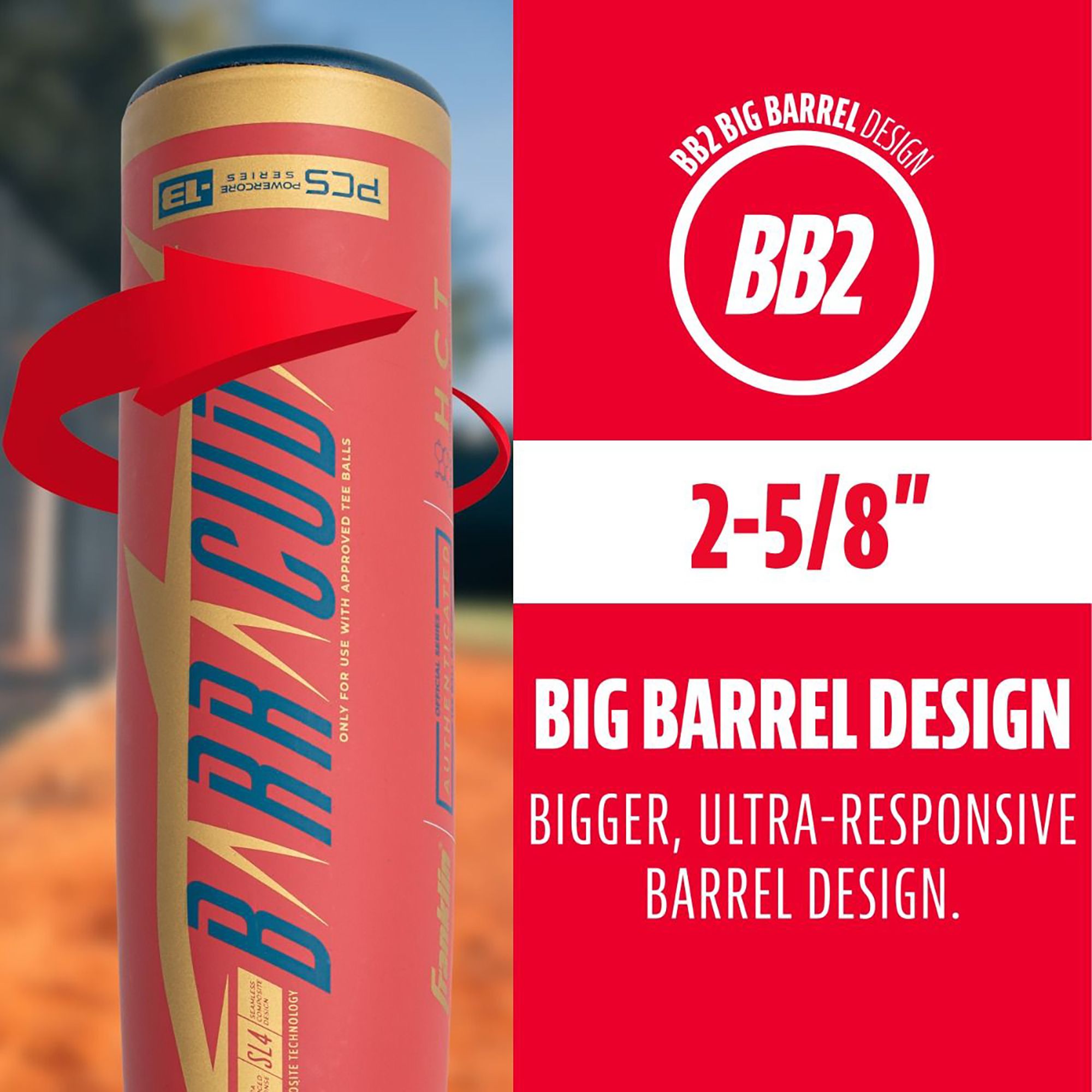 Franklin Barracuda 1300 Serries Tee Ball Bat (-13) product image