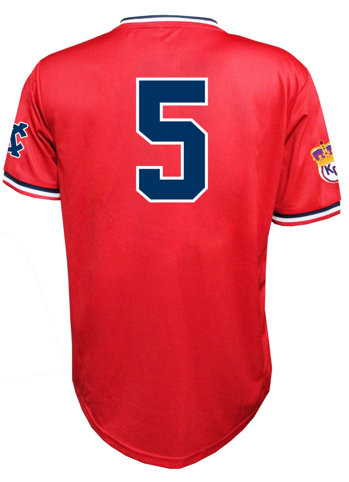 Stitches Men's Negro League Baseball Kansas City Monarchs Red Jersey