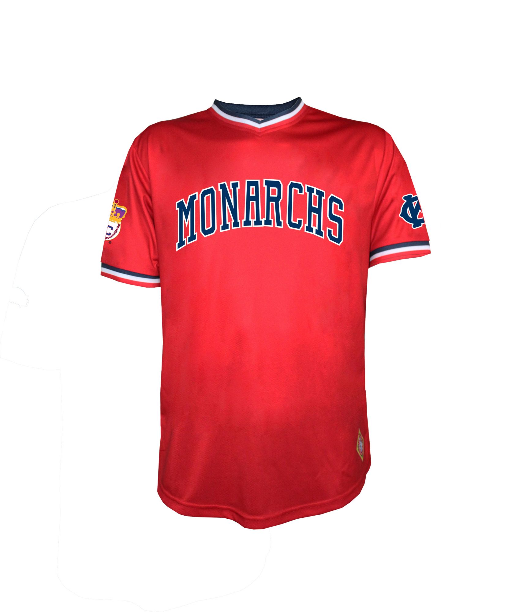 Stitches Men's Negro League Baseball Kansas City Monarchs Red Jersey