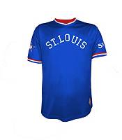 Stitches Men's Negro League Baseball St. Louis Stars Blue Jersey