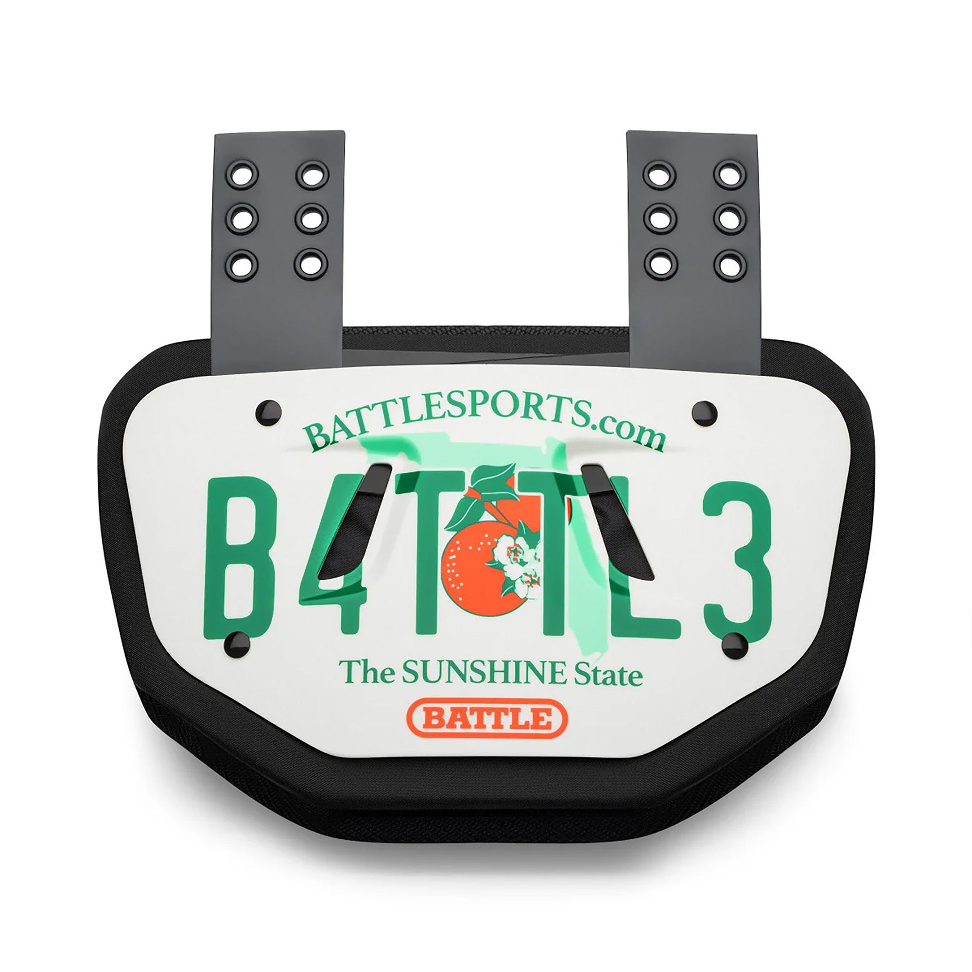 Battle Florida License Plate Football Back Plate product image