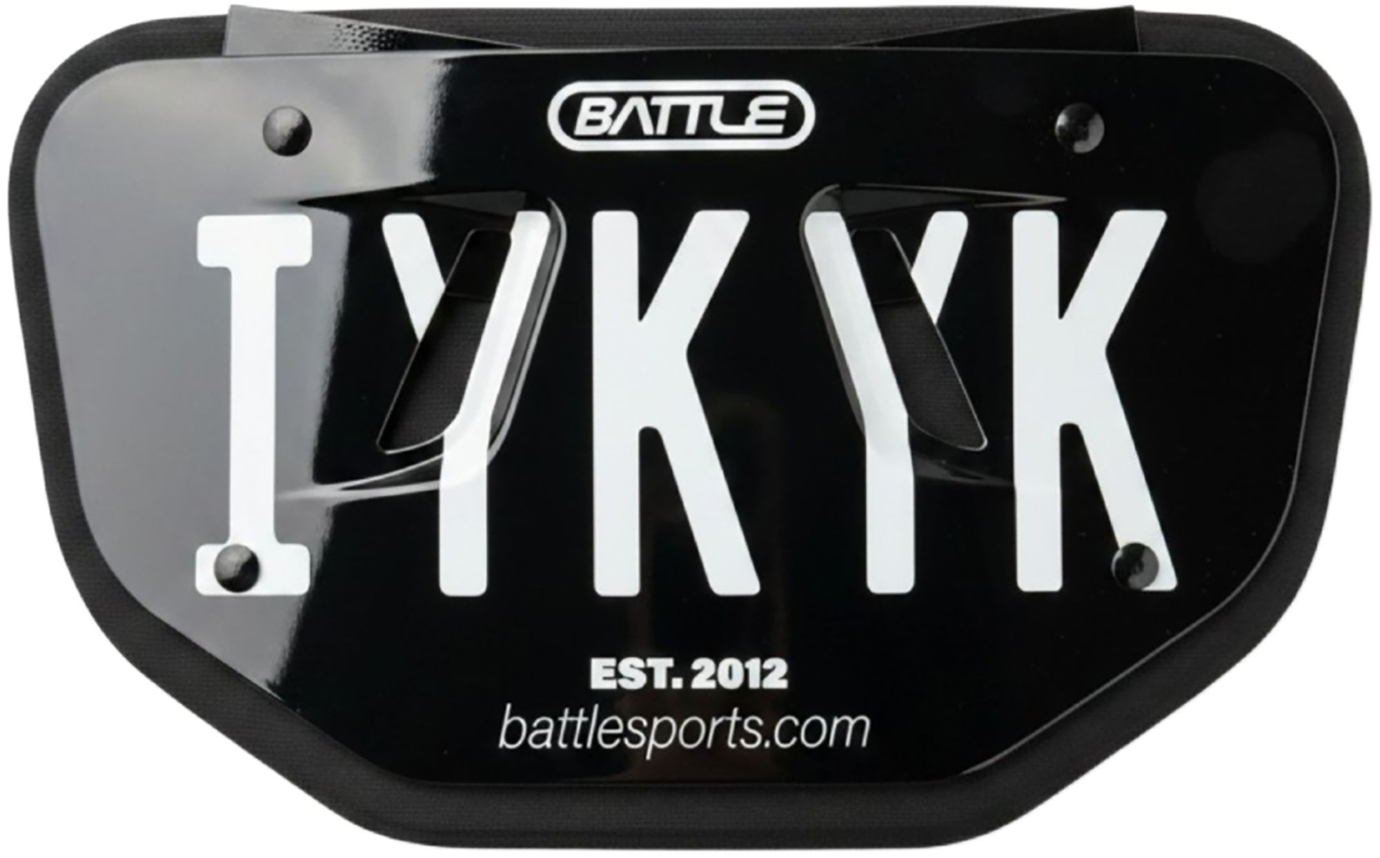 Battle Football Back Plate “If You Know You Know” product image