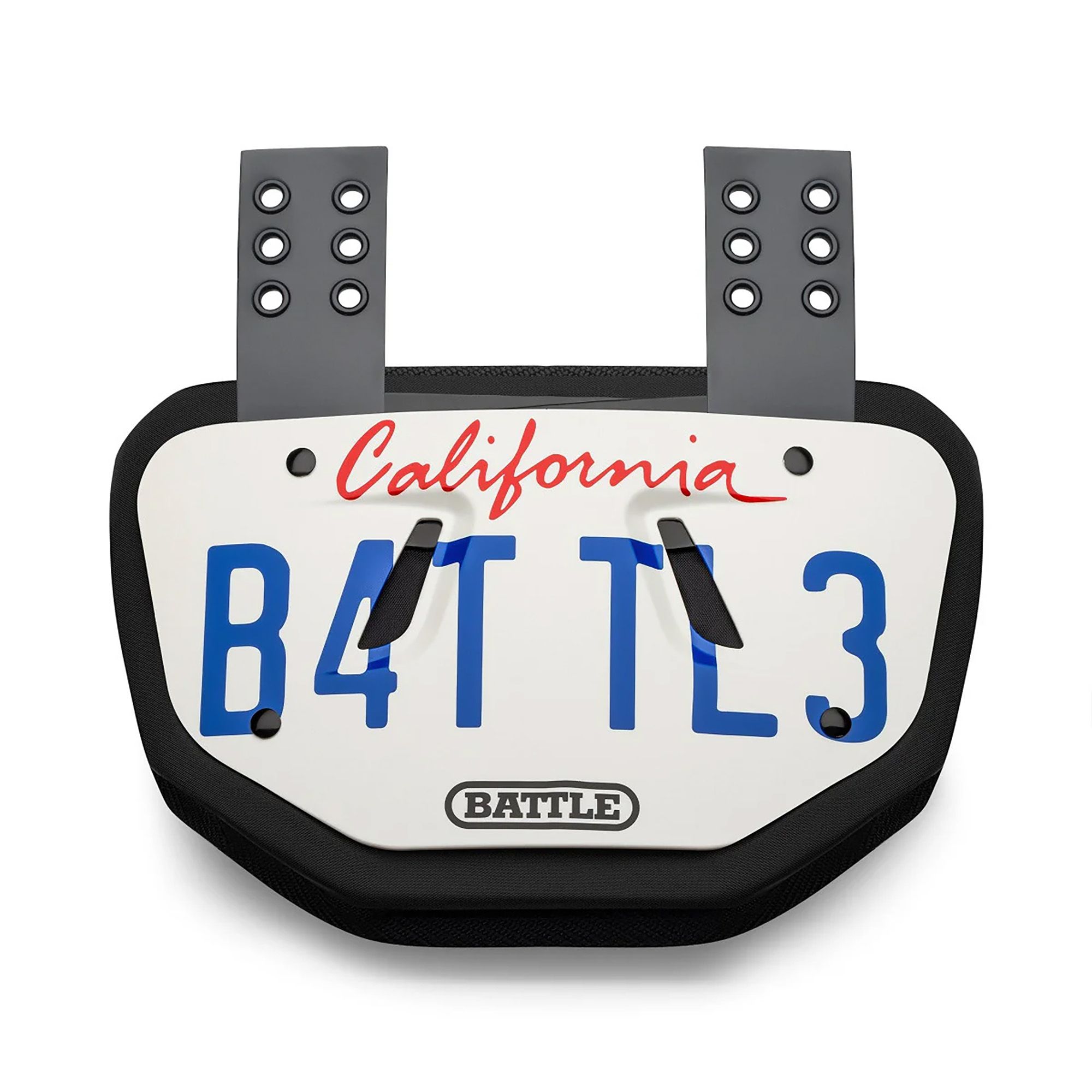 Battle California License Plate Football Back Plate product image
