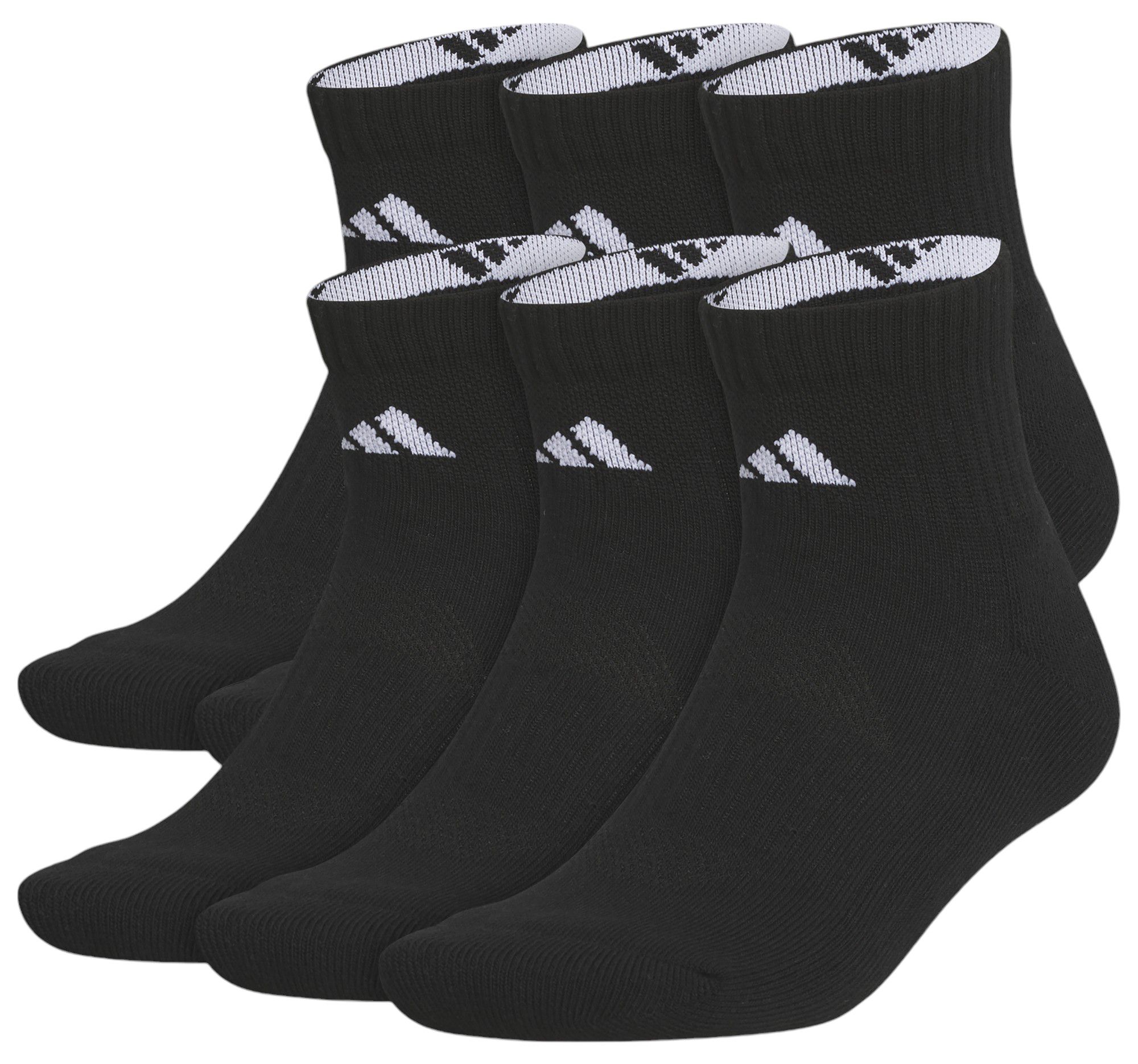 adidas Unisex Performance 6-Pack Quarter-Length Socks product image