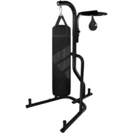 Single-Station Heavy Bag Stand, Black store Exercise