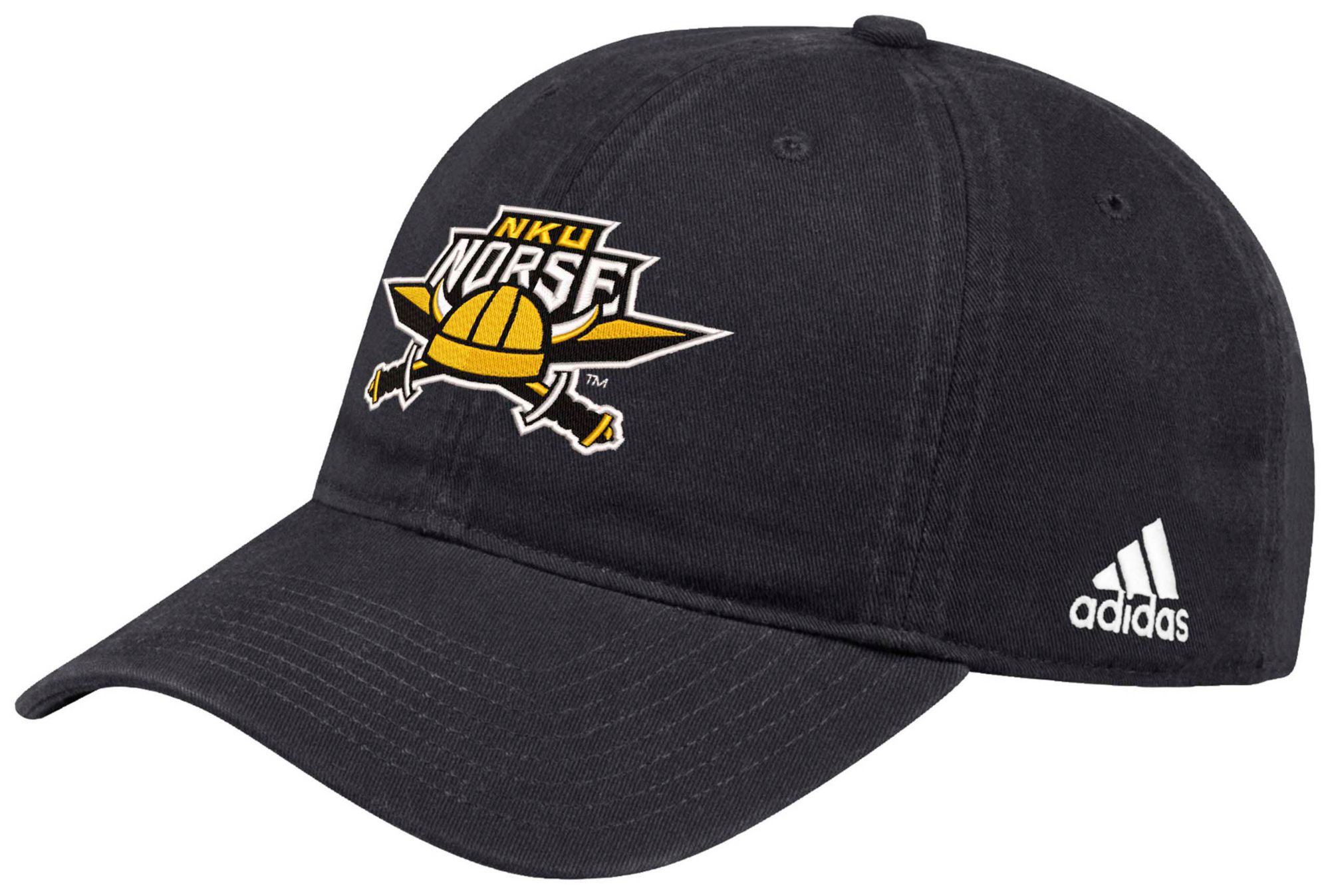 adidas Adult Northern Kentucky Norse Black Slouch Adjustable Hat product image