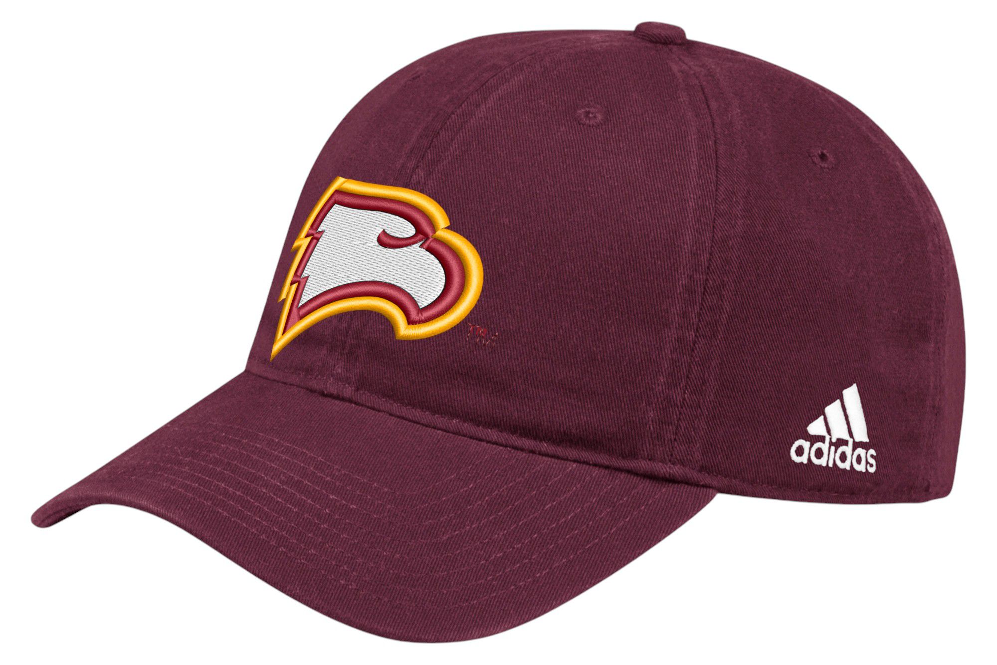 adidas Adult Winthrop Eagles Maroon Slouch Adjustable Hat product image