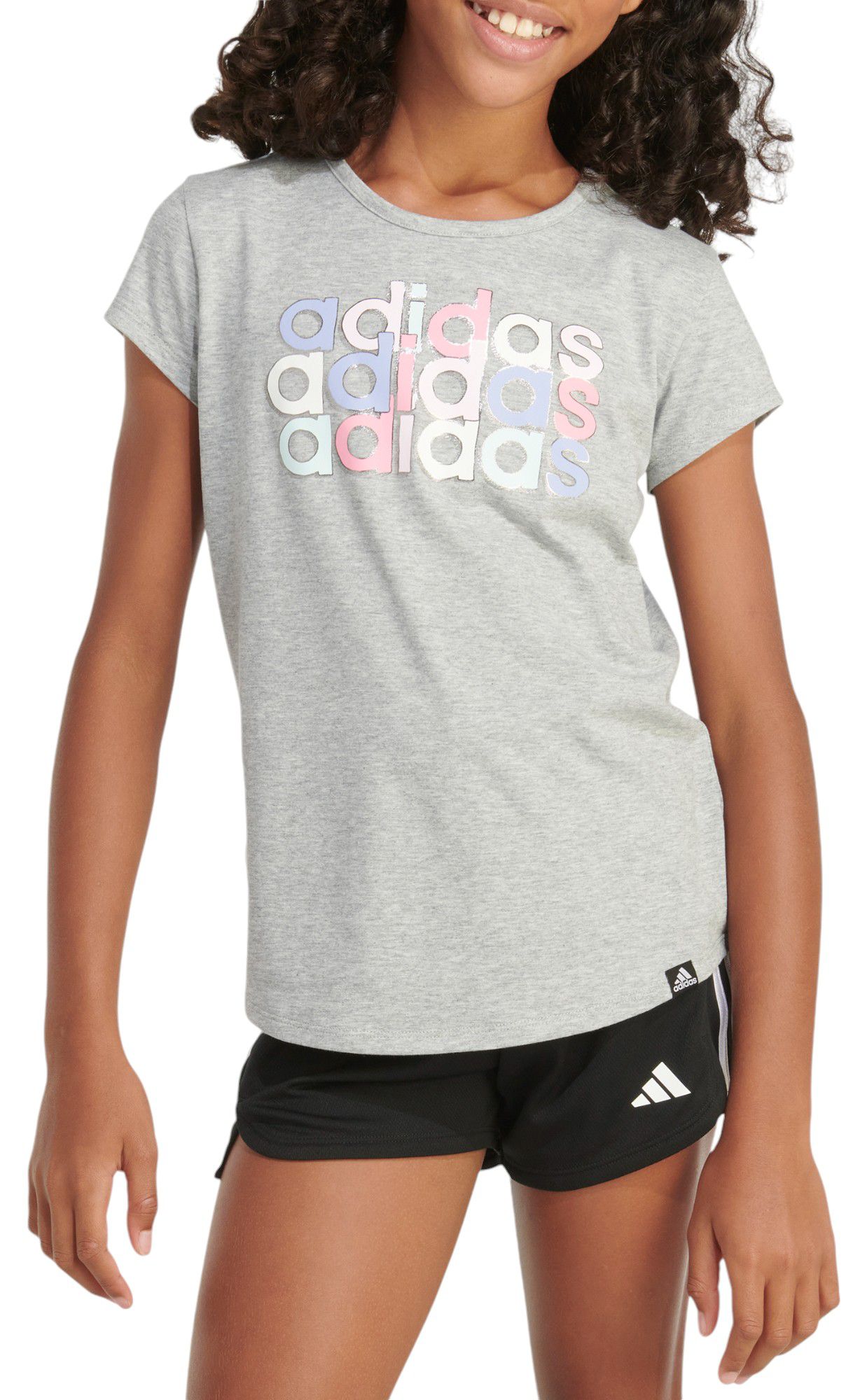 adidas Girls' Essential Heather T-Shirt product image