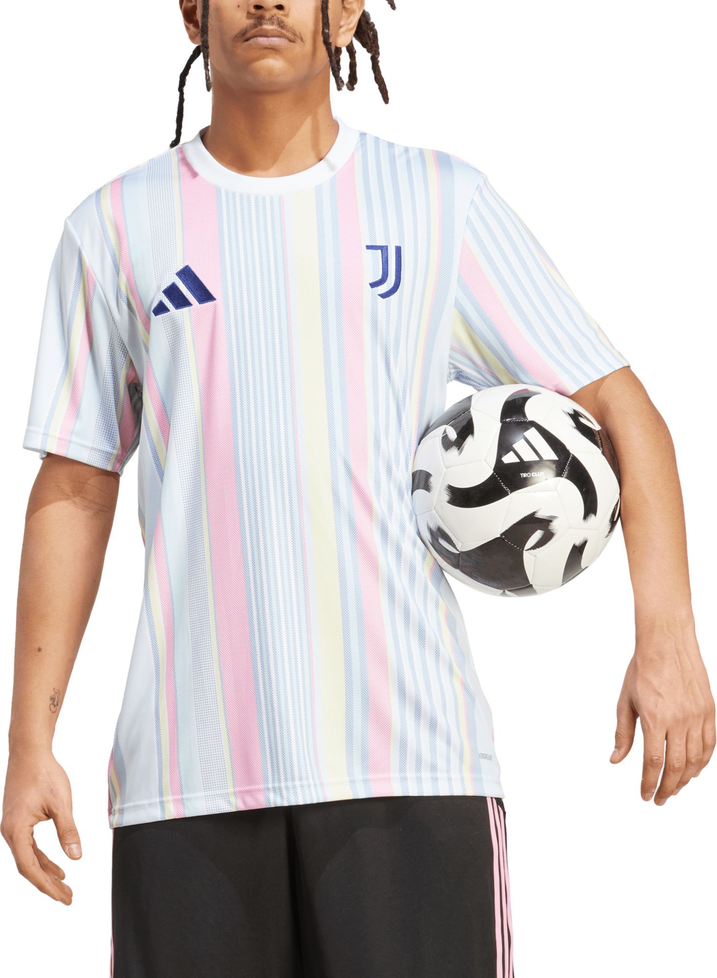 adidas Adult Juventus 2025-26 White Home Prematch Jersey product image