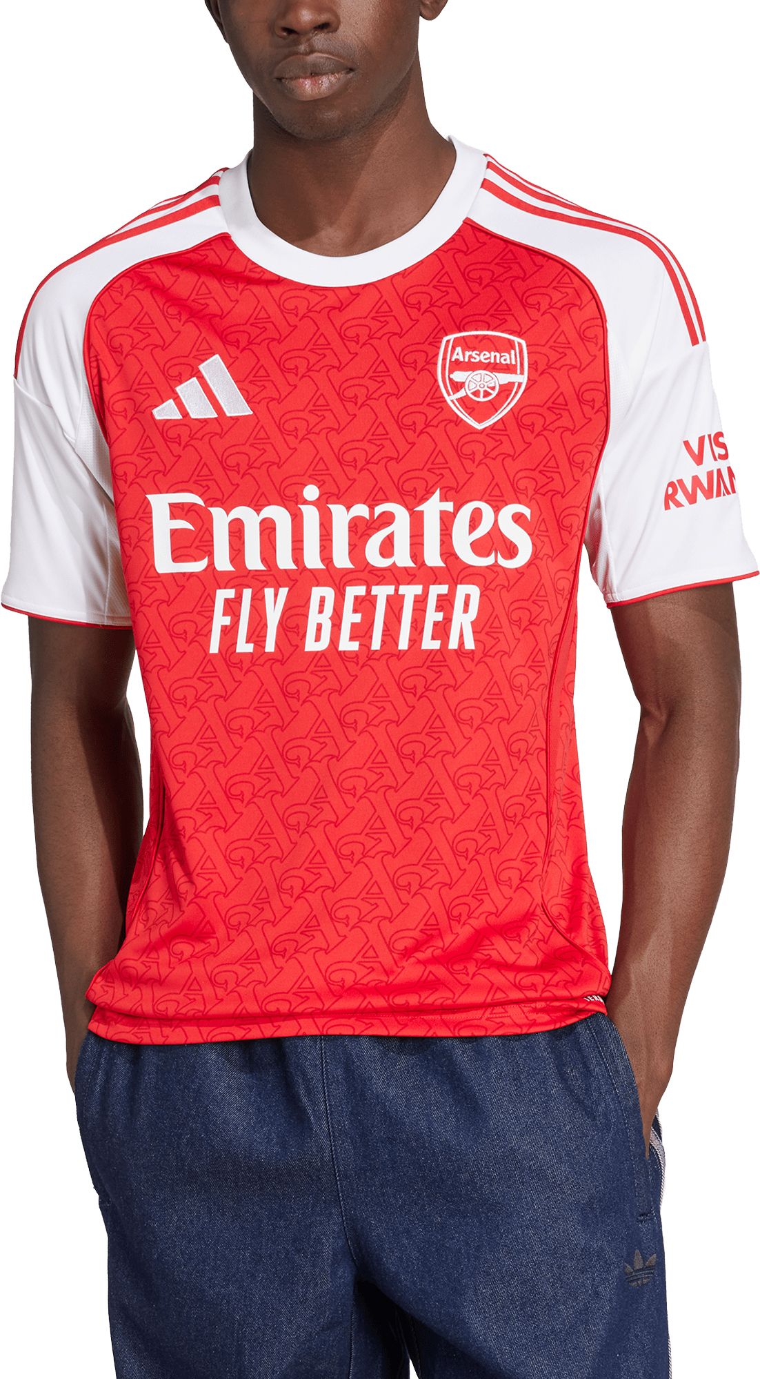 adidas Adult Arsenal 2025-26 Red Home Replica Jersey product image