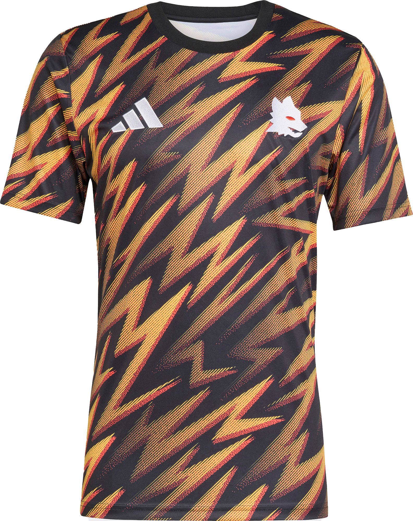 adidas Men's AS Roma Black Home Prematch Jersey product image