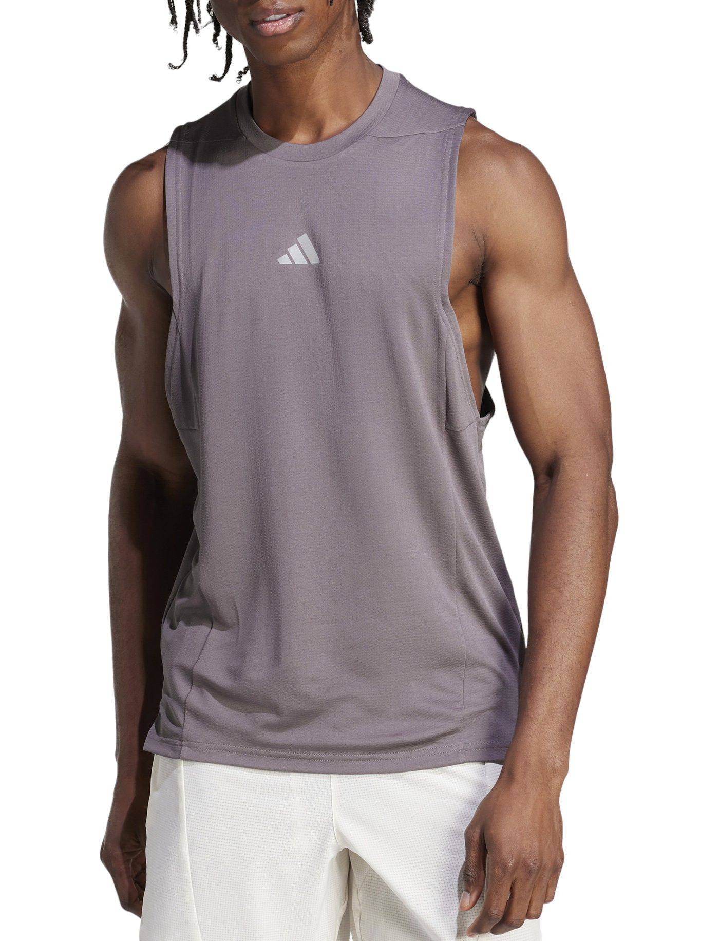 Adidas sleeveless top sales