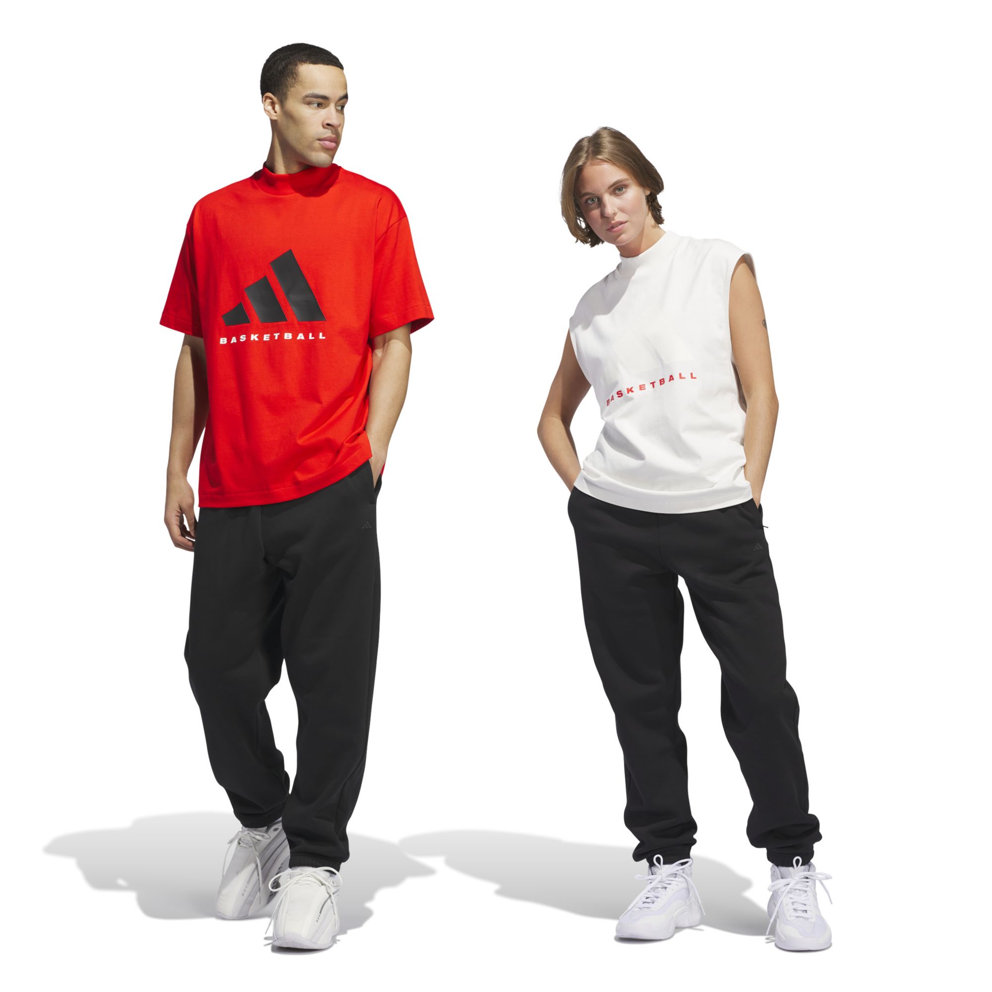 adidas Adult Basketball Fleece Joggers product image